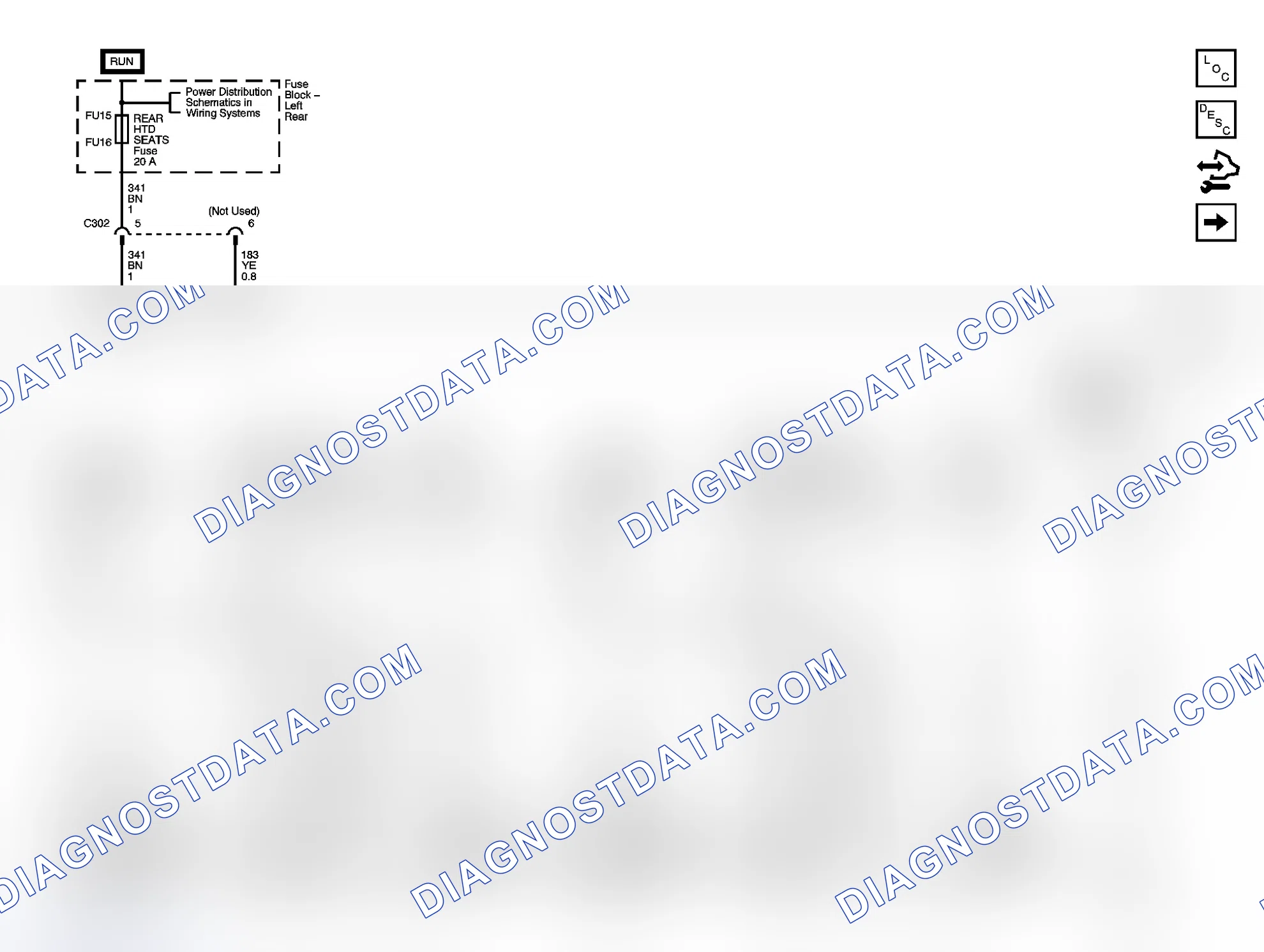 Scheme 10: Rear Seat Schematics