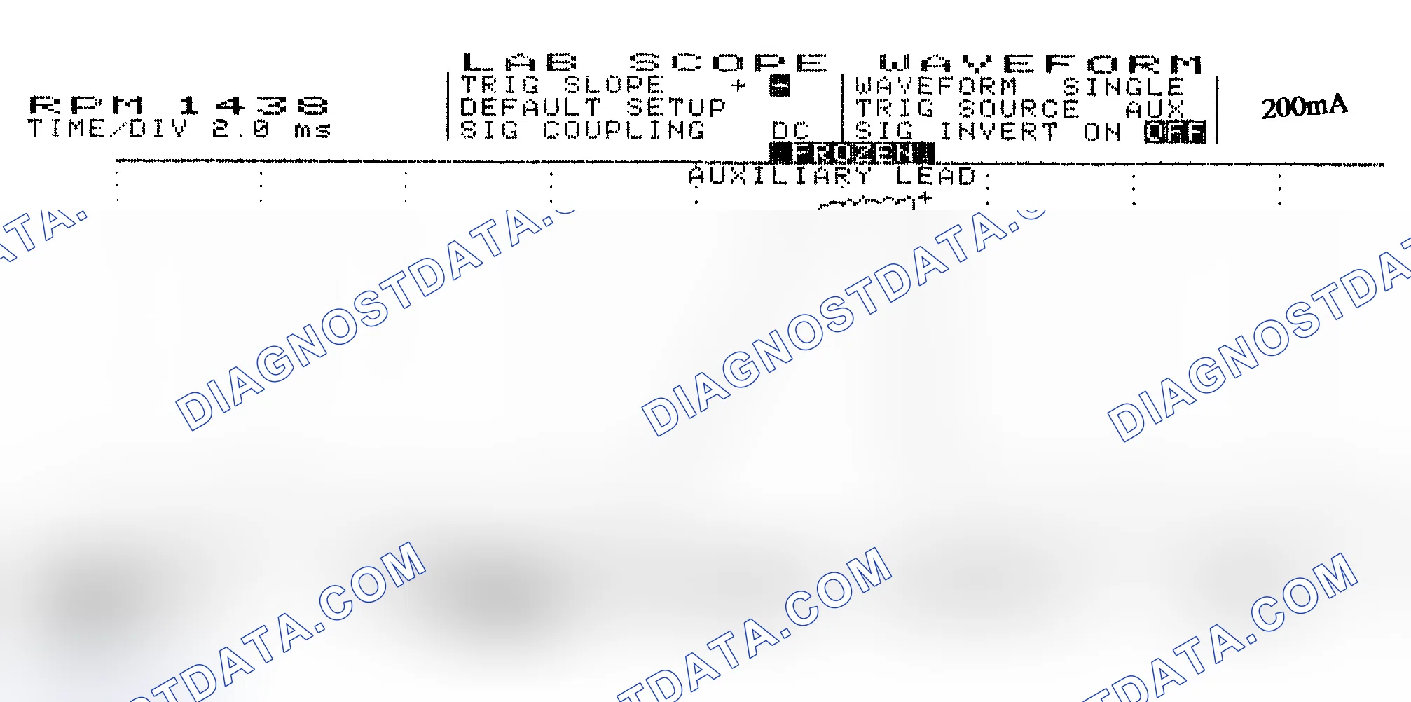 Scheme 15: Single Injector w/Normal Current Flow - Current Pattern