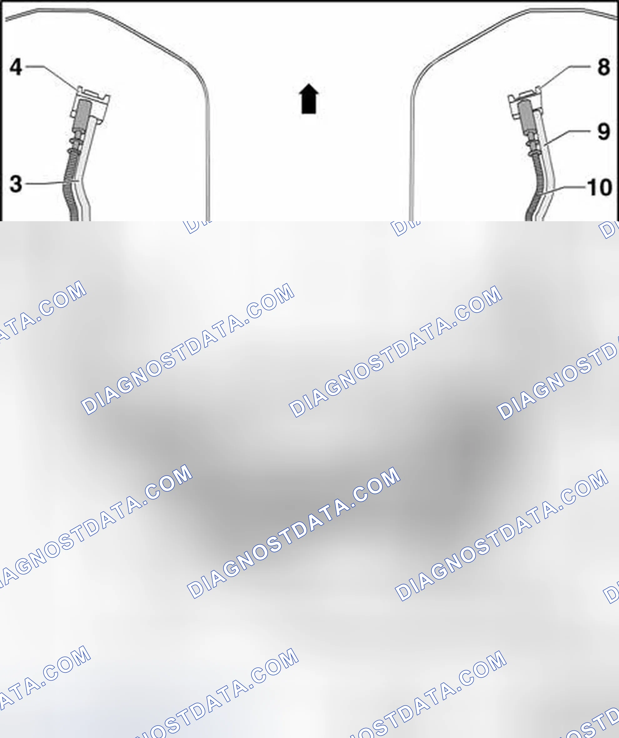 Scheme 1: In-tank wire routing, assembly overview