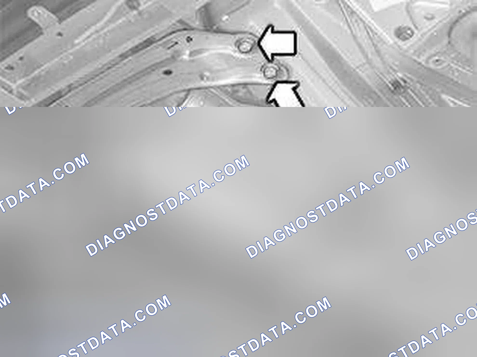 Scheme 1077: Installing the front cross member