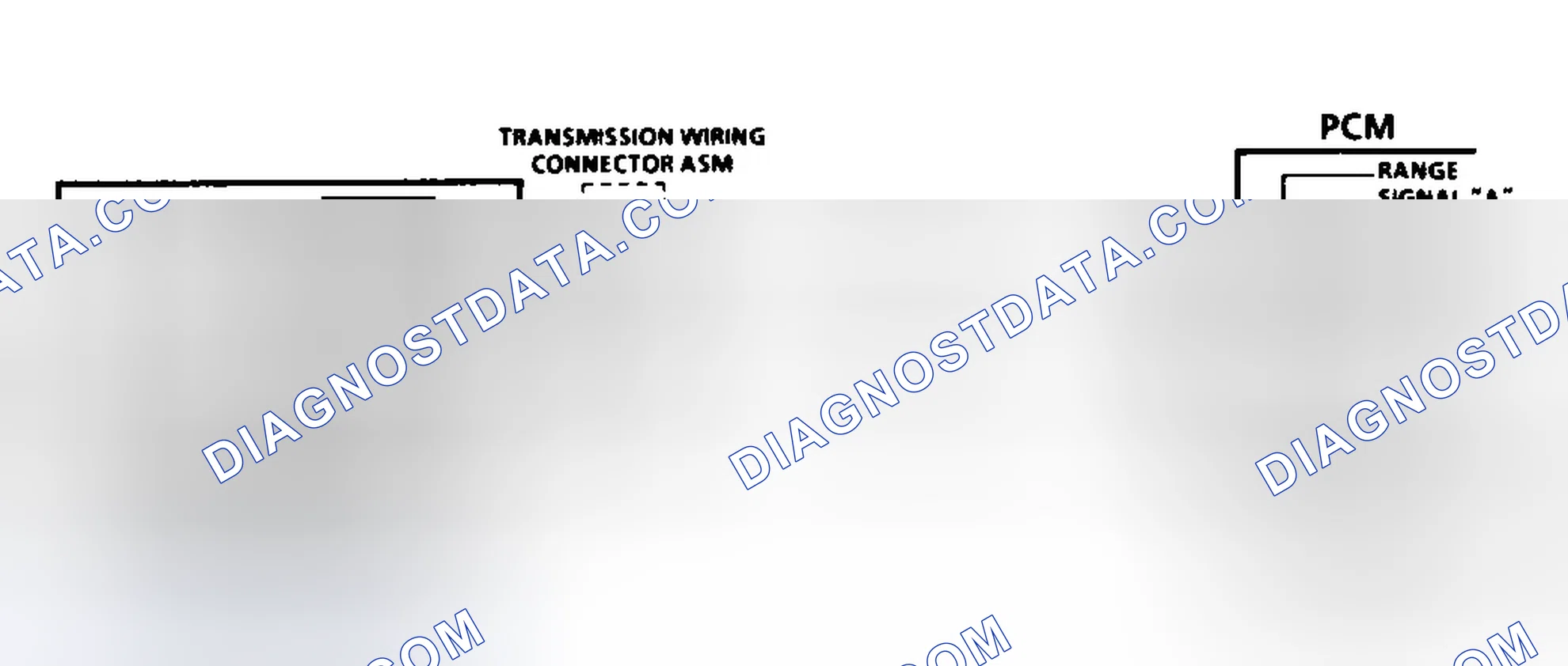 Scheme 282: Code 28 Schematic (4L80-E Transmission (Gasoline) Transmission Range Pressure Switch