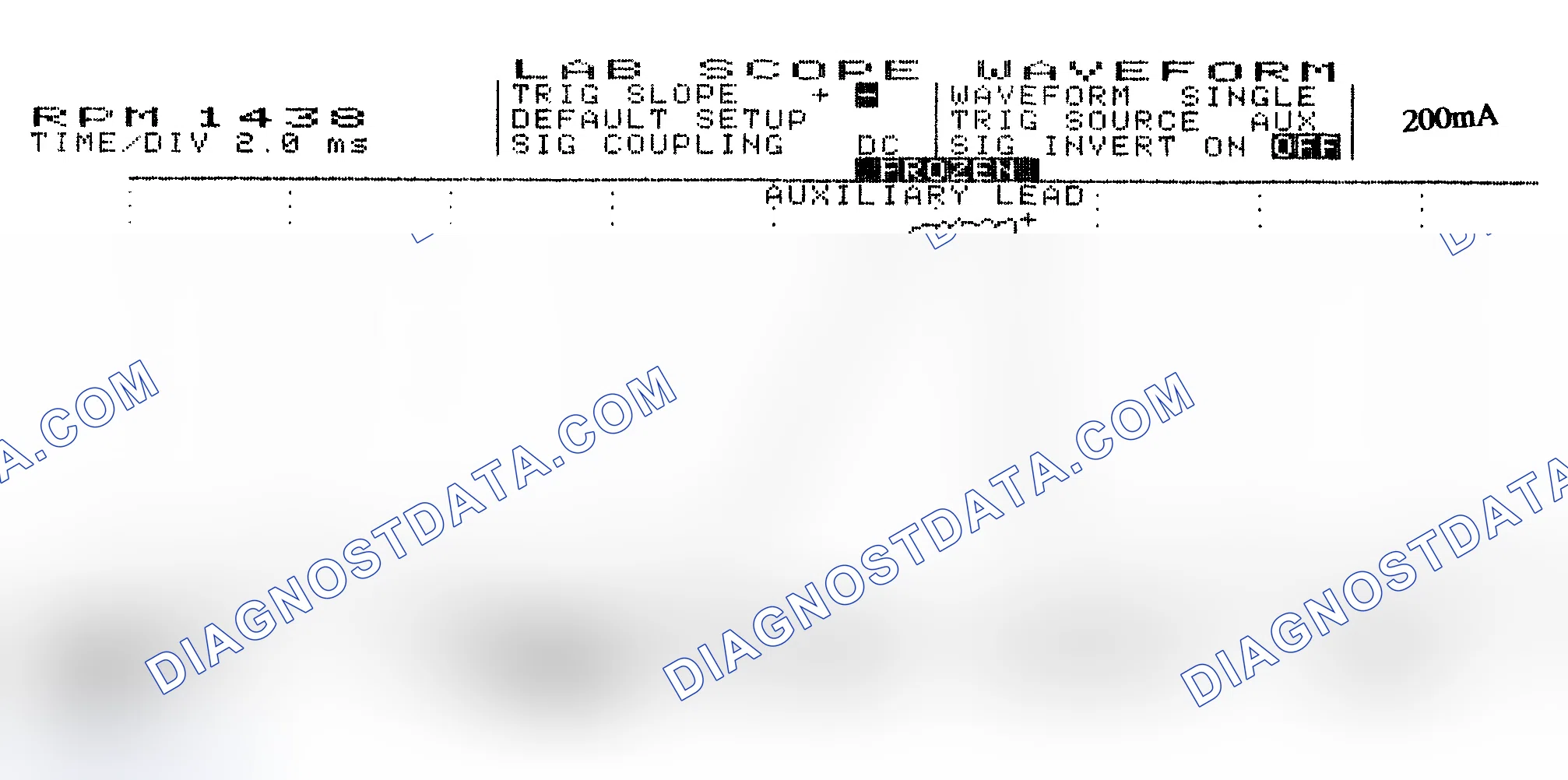 Scheme 15: Single Injector w/Normal Current Flow - Current Pattern