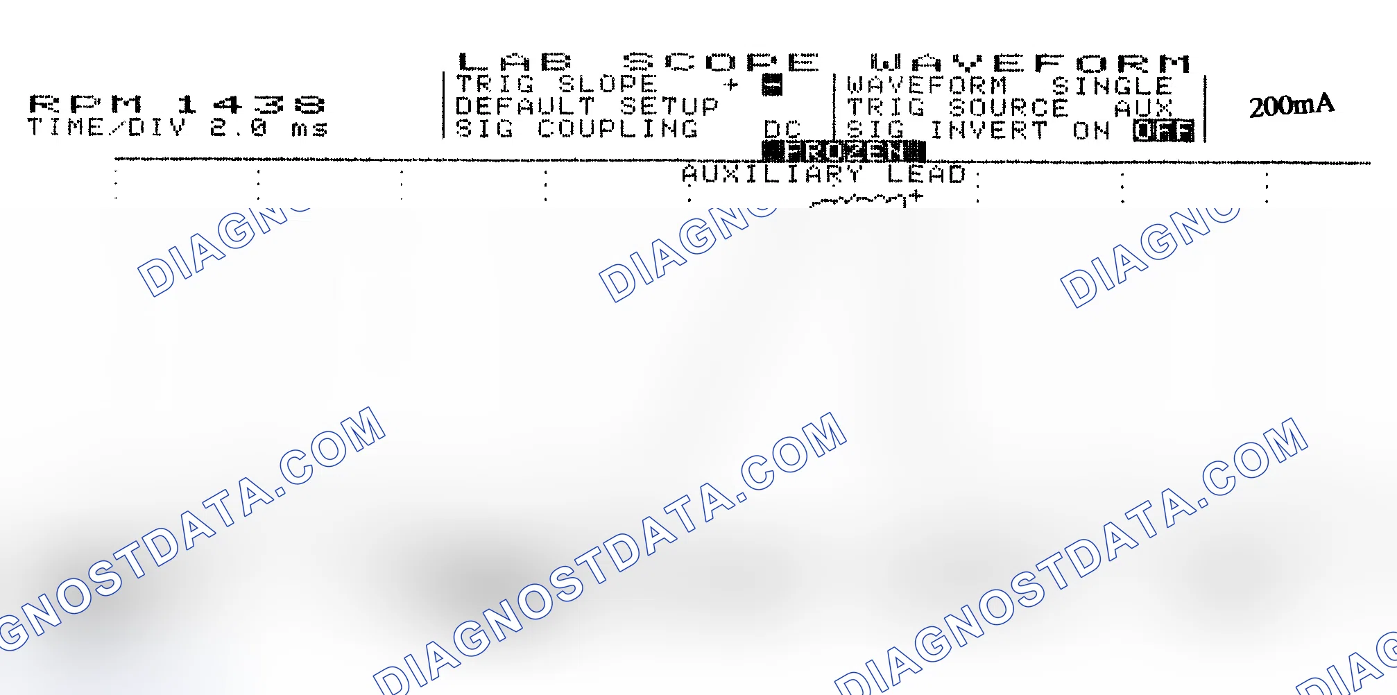 Scheme 15: Single Injector w/Normal Current Flow - Current Pattern