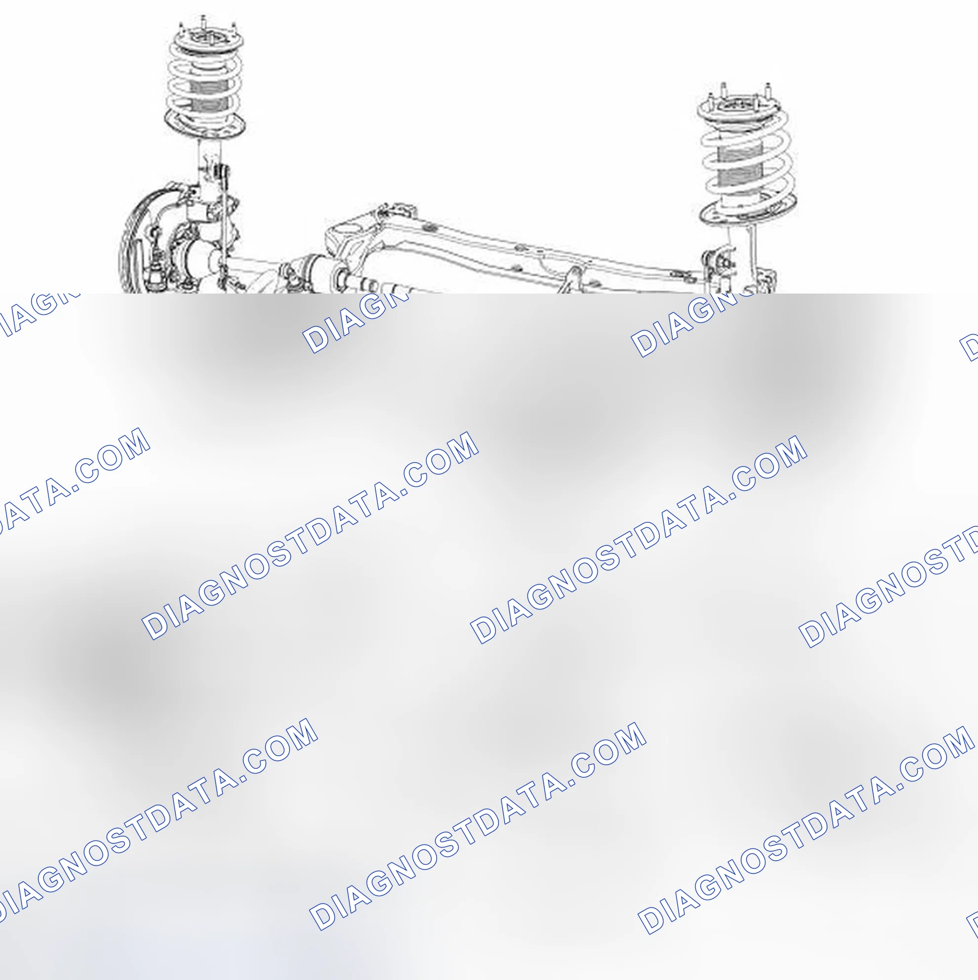 Scheme 1: Front Suspension - Exploded View