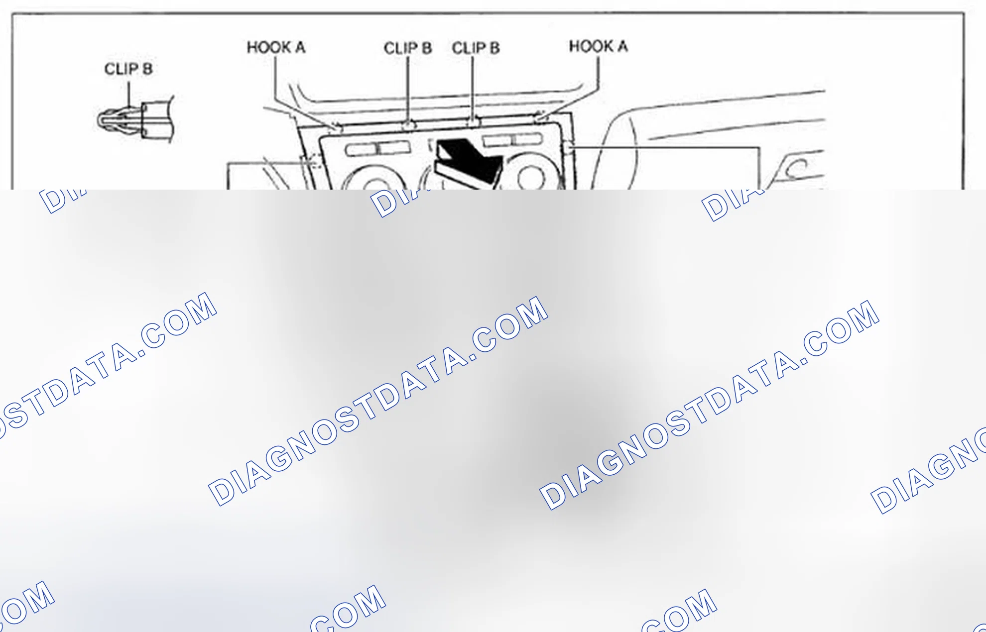 Scheme 48: CENTER PANEL LOWER REMOVAL/INSTALLATION
