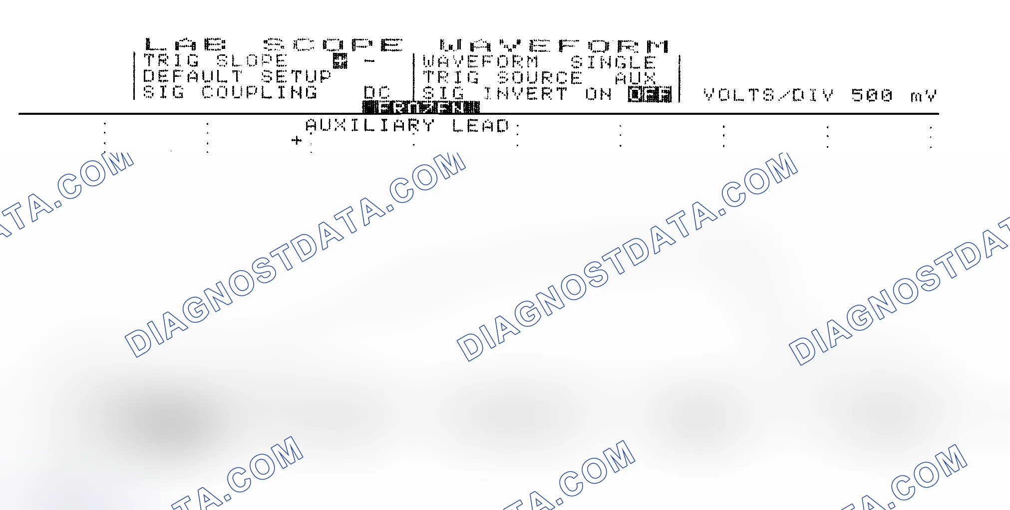 Scheme 14: Single Injector w/Excessive Current Flow - Current Pattern