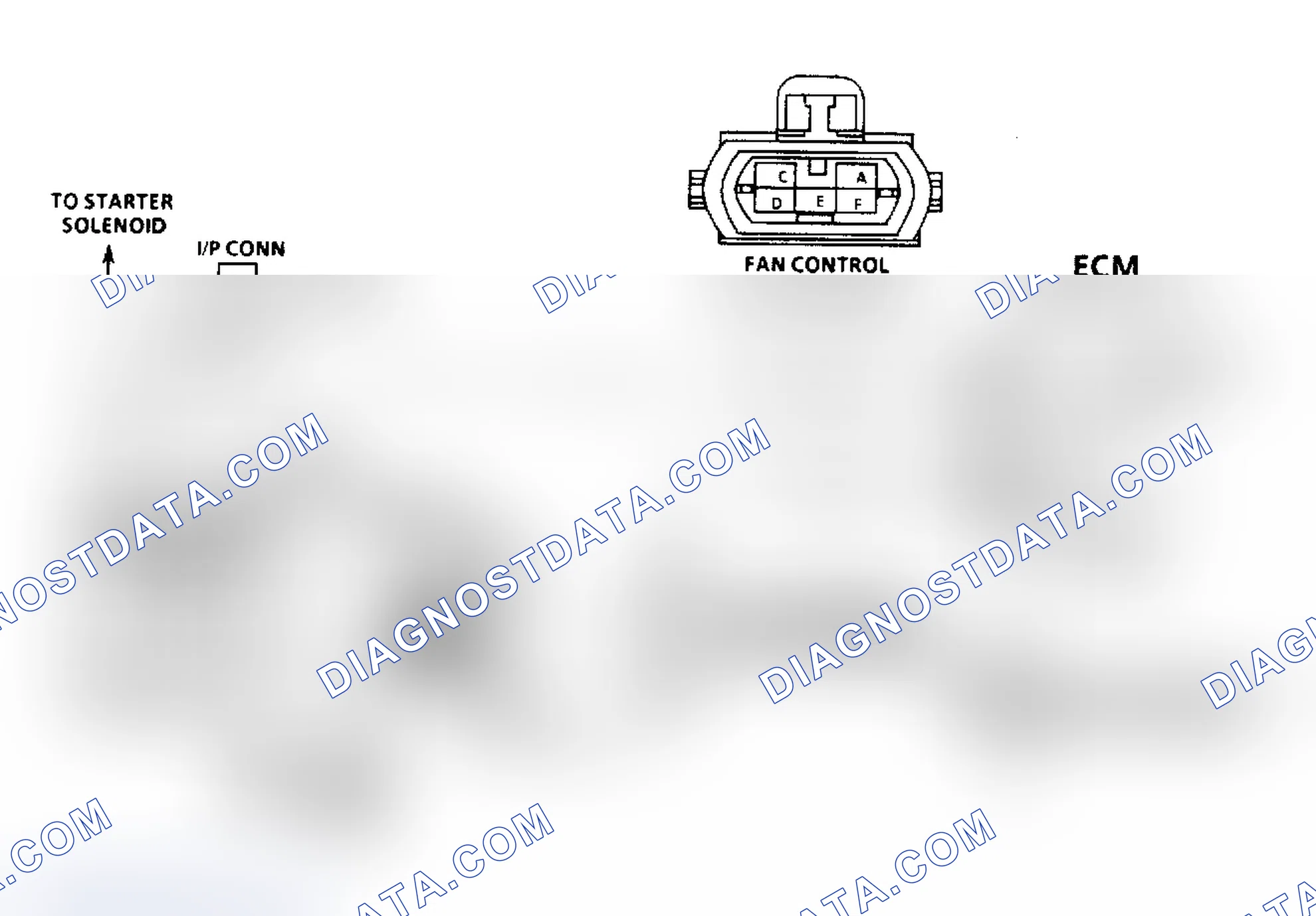 Scheme 96: COOLING FAN MOTOR