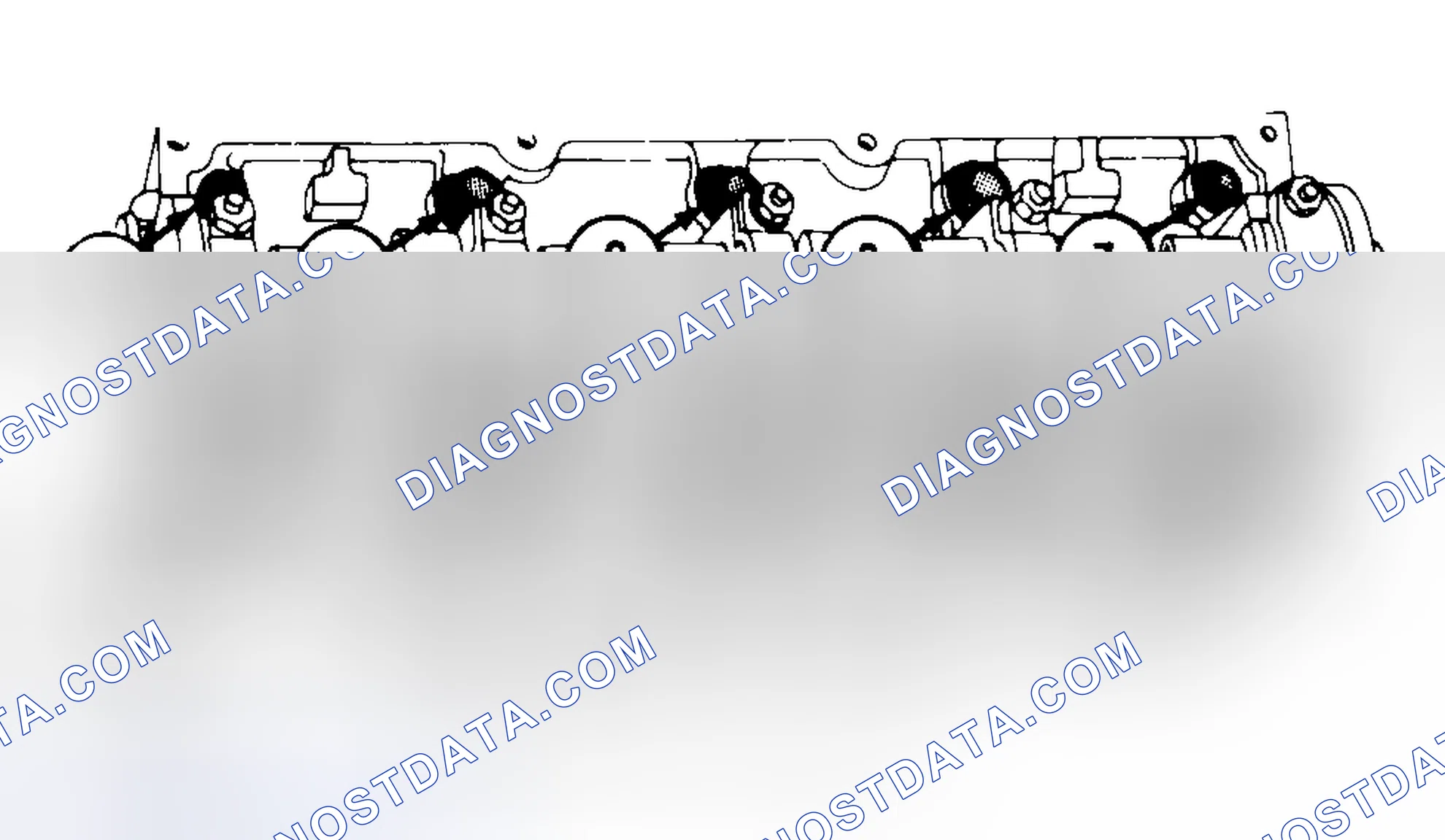 Scheme 7: Typical Cylinder Head Tightening or Loosening Sequence