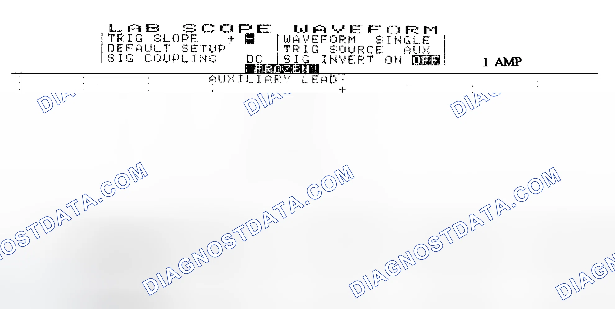 Scheme 20: Single Injector w/Normal Current Flow - Current Pattern