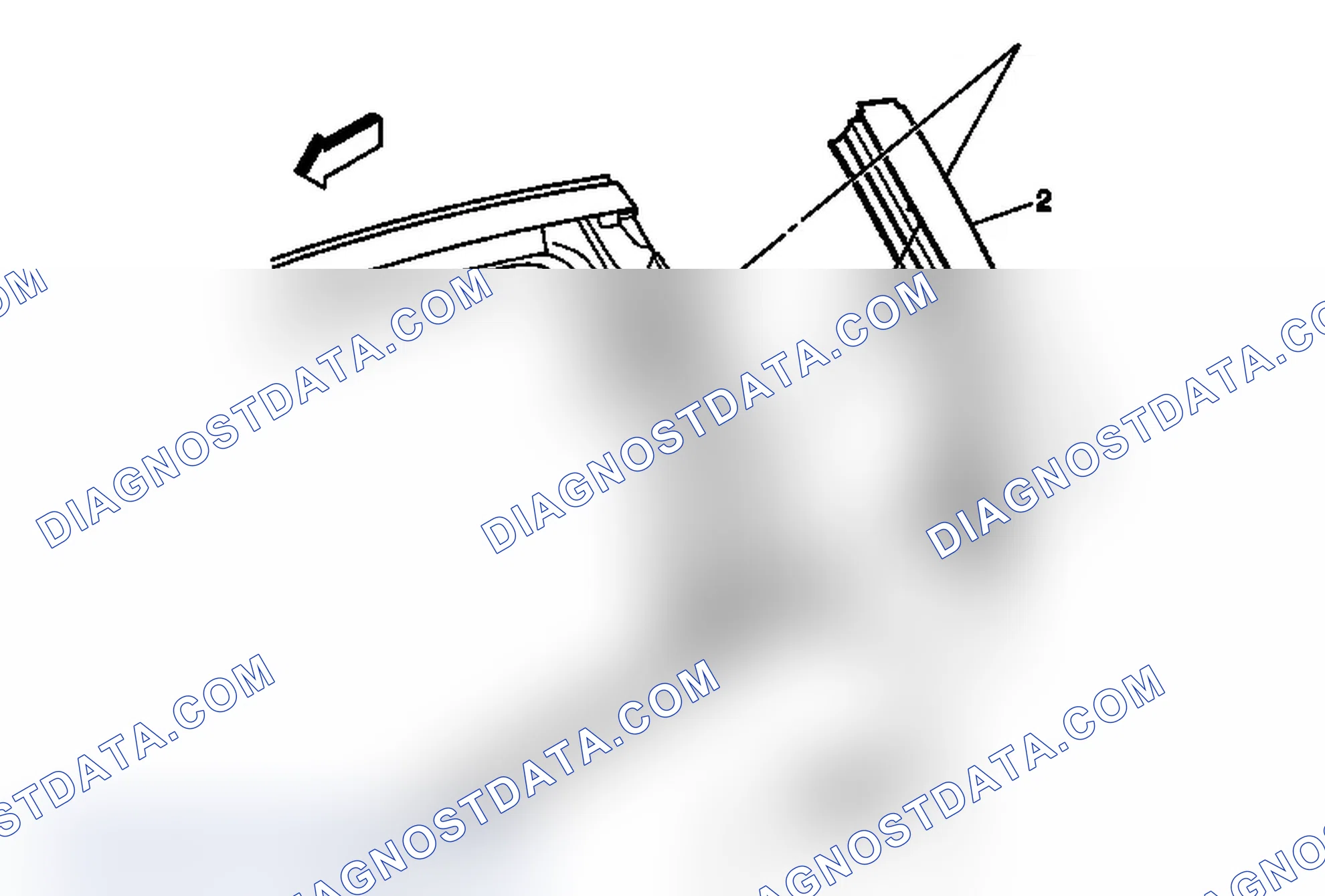 Scheme 6: Rear Side Door Window Frame Rear Applique Replacement