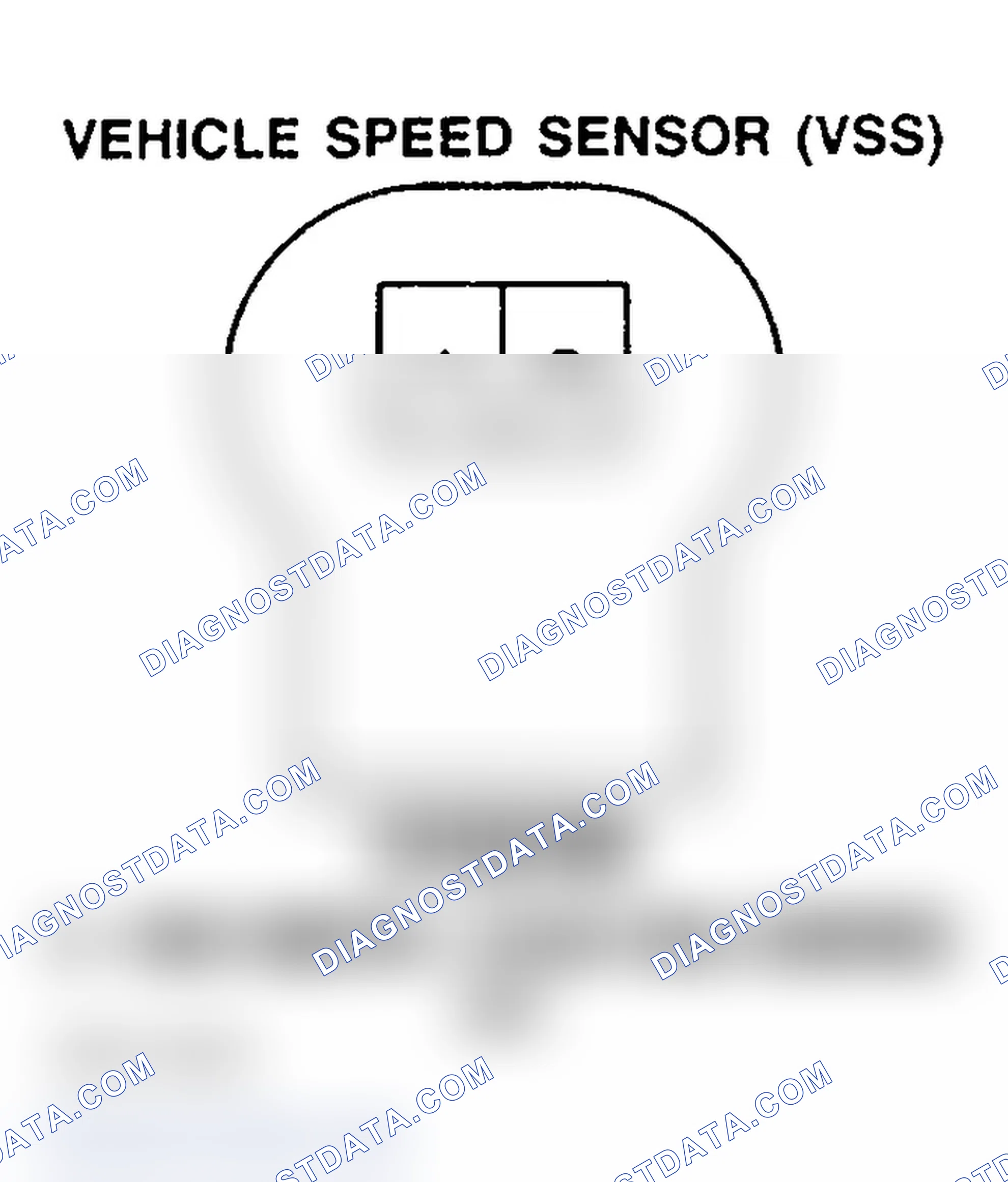 Scheme 240: VEHICLE SPEED SENSOR (VSS)