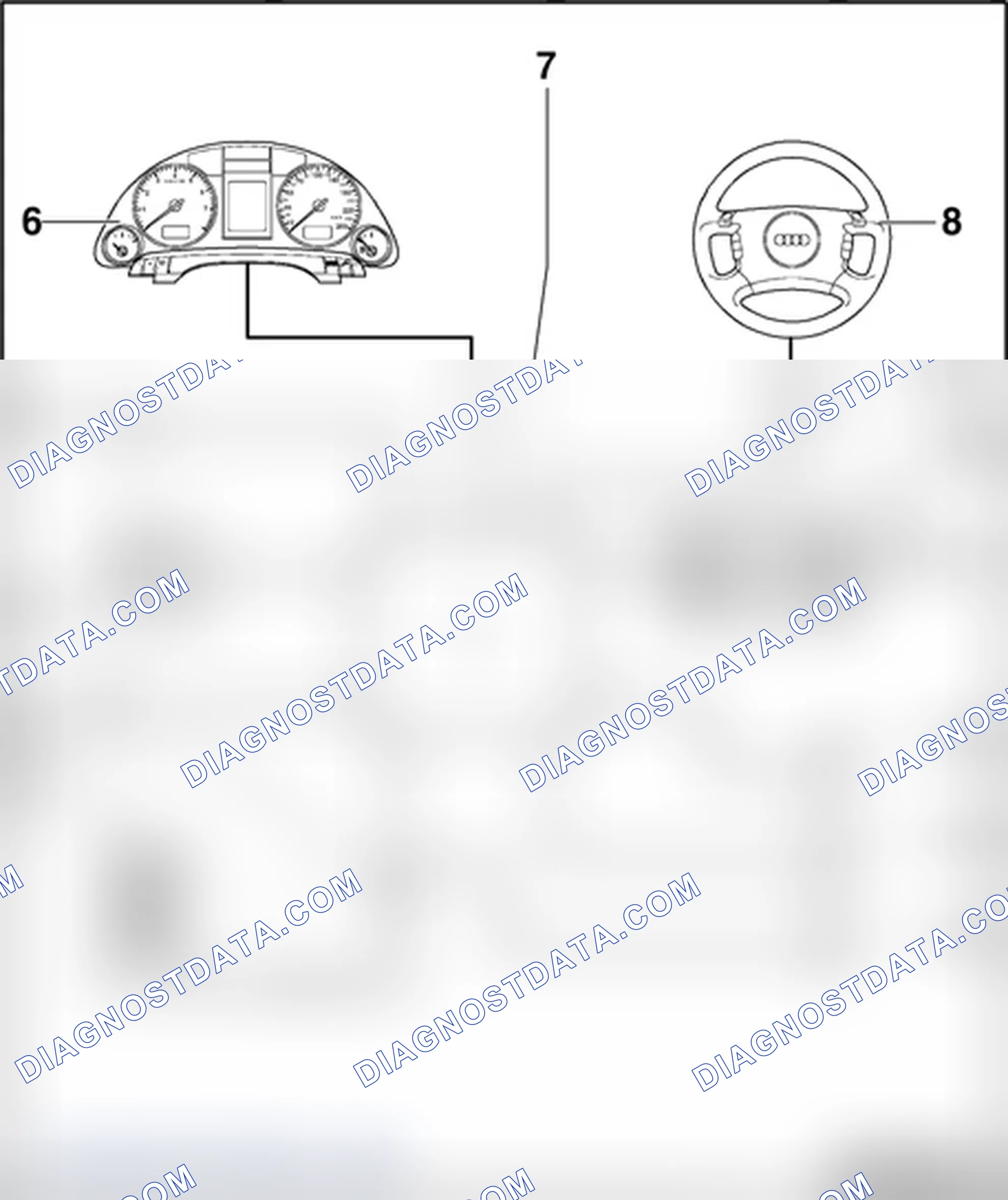 Scheme 168: Telematics System - Sedan, layout