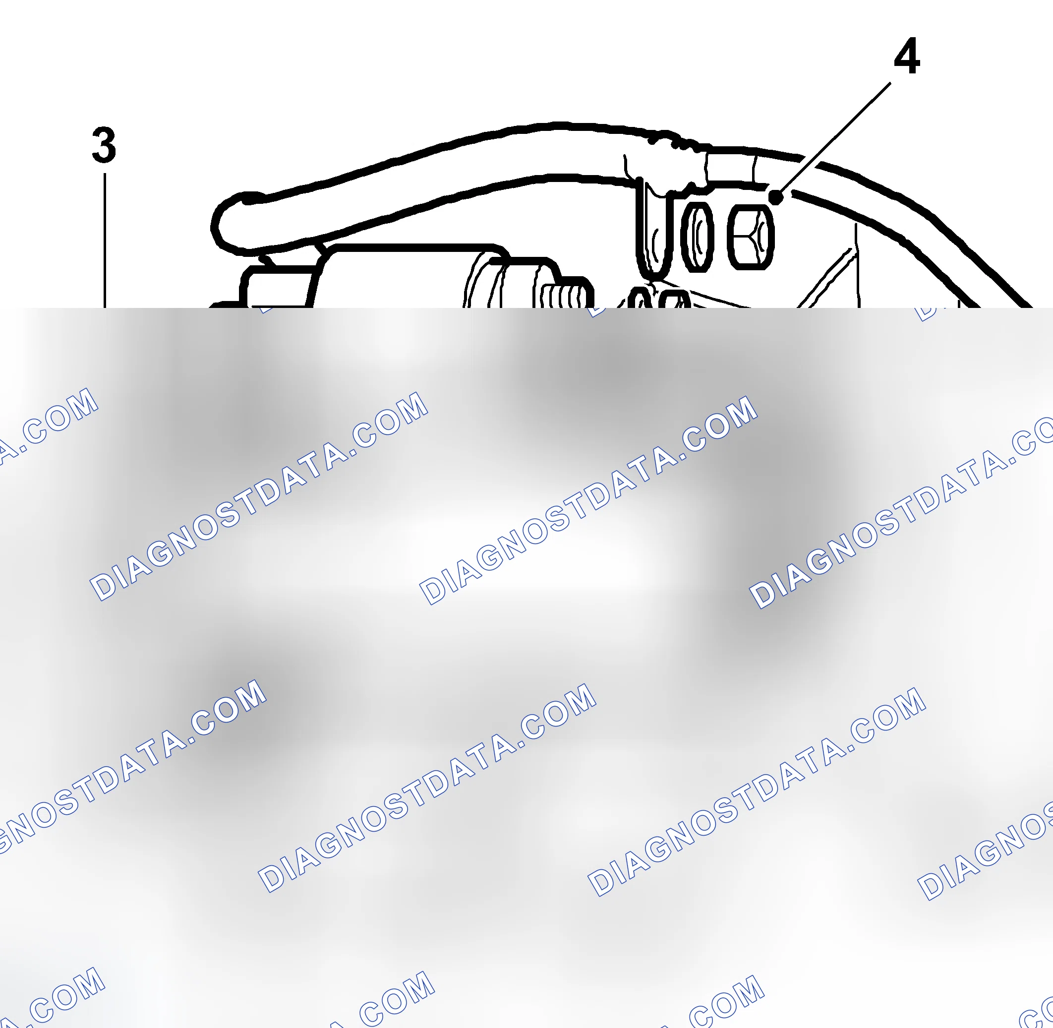 Scheme 35: Removing Upper Retaining Bolt Of Starter Motor (Petrol Engine)