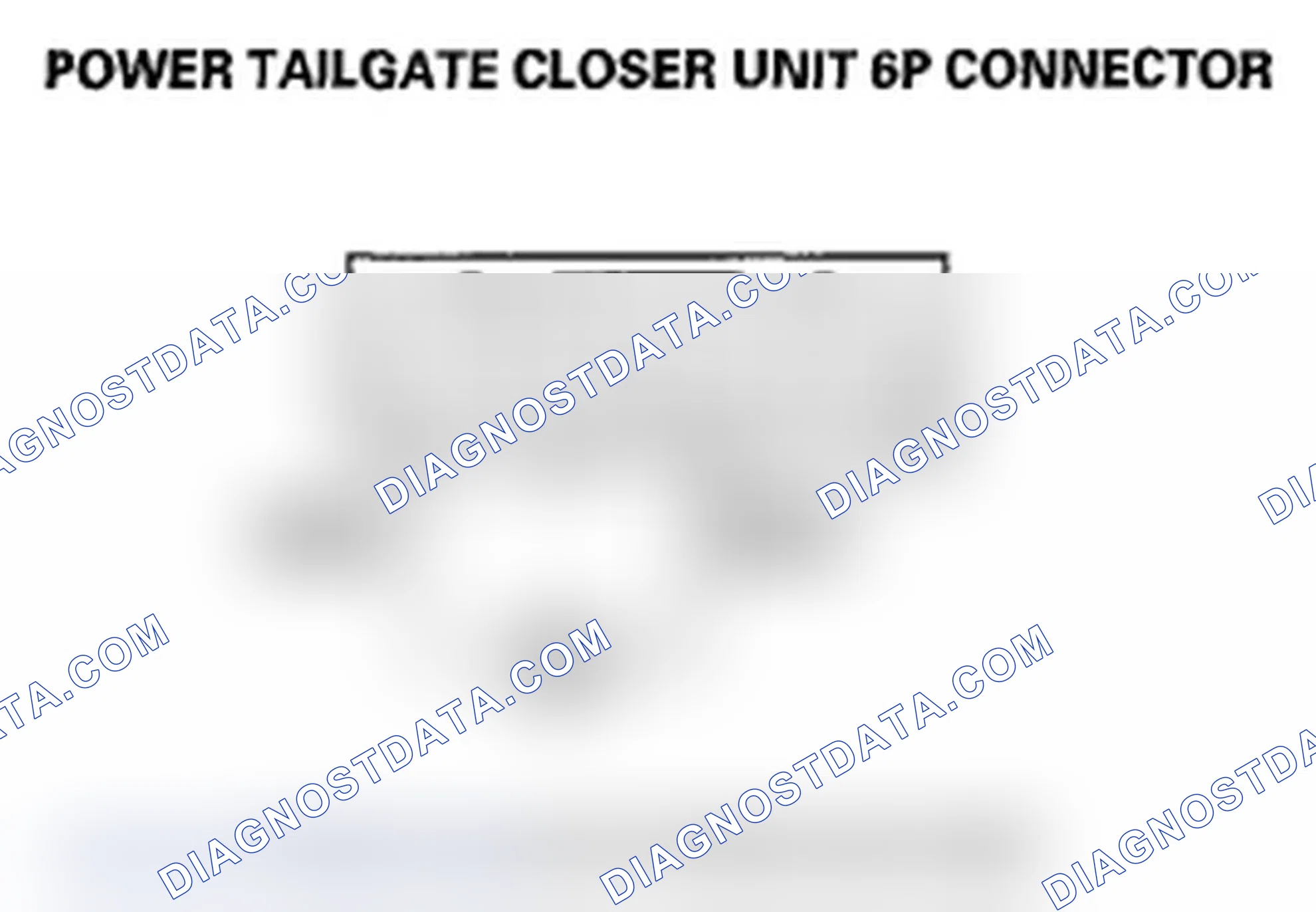 Scheme 171: DTC B1383: Power Tailgate Closer Unit Ratchet Switch Circuit Malfunction