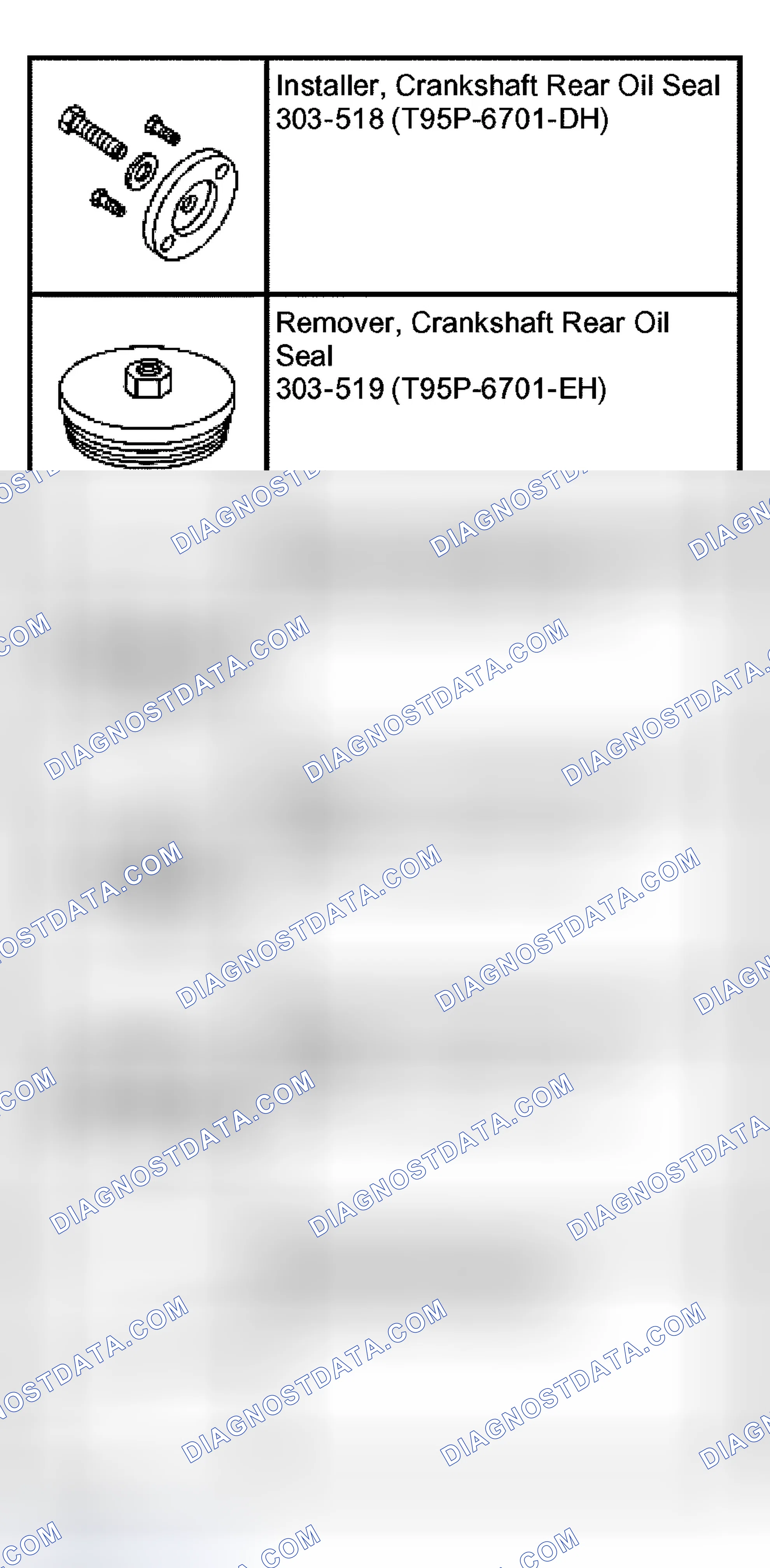 Scheme 516: Crankshaft Rear Seal