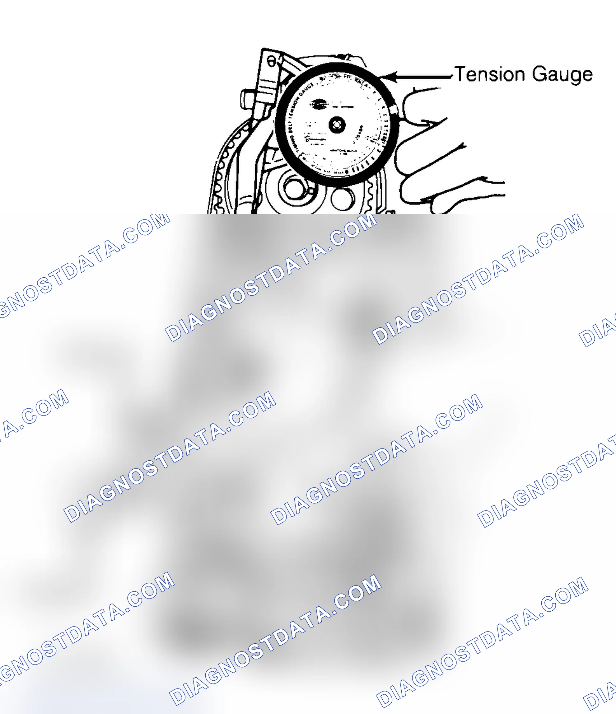 Scheme 3: Adjusting Typical Timing Belt Tension