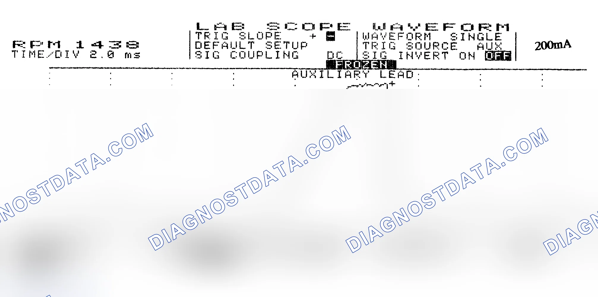 Scheme 15: Single Injector w/Normal Current Flow - Current Pattern