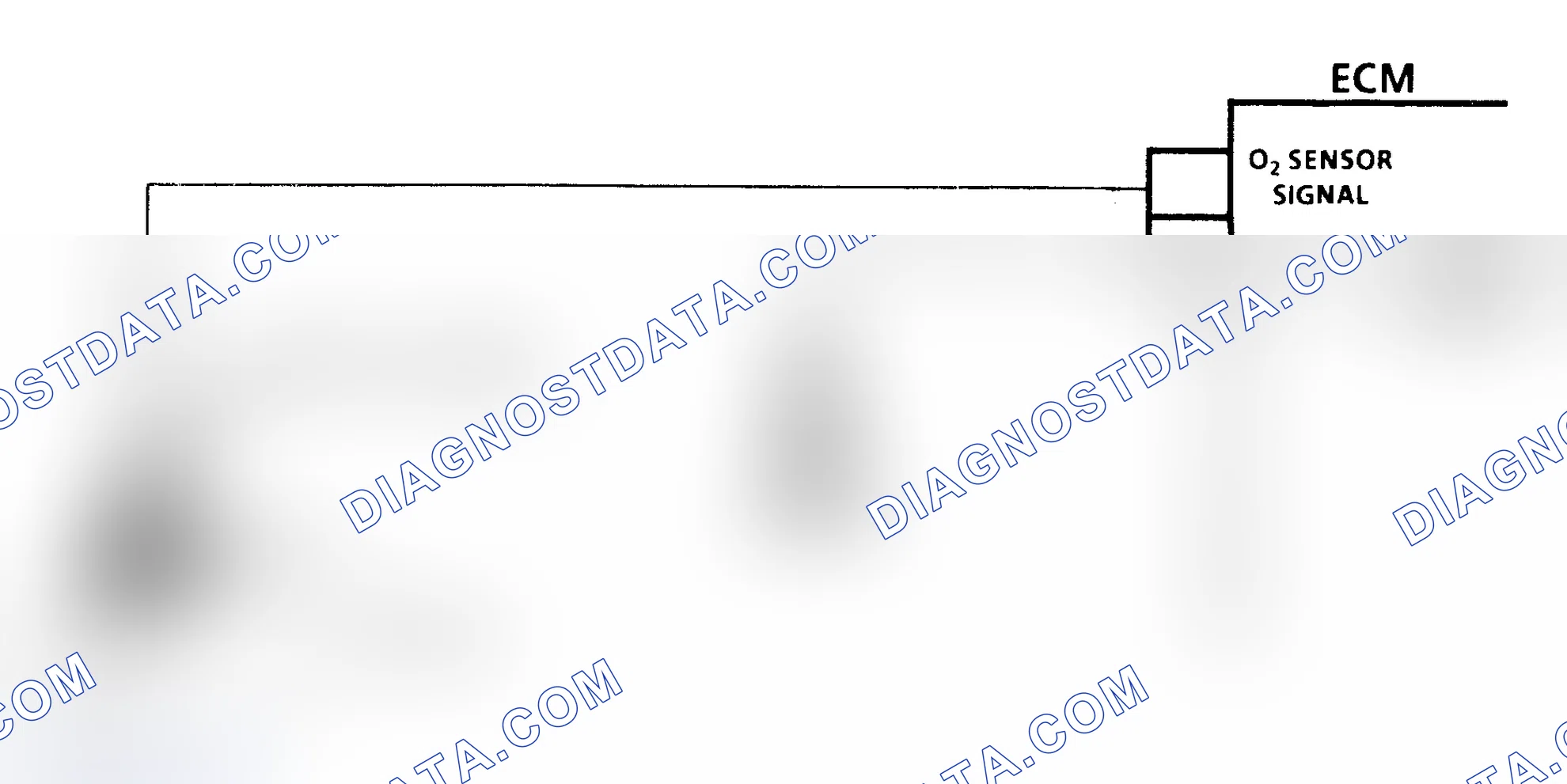 Scheme 189: Code 13 Schematic (All Models) Open Oxygen Sensor Circuit