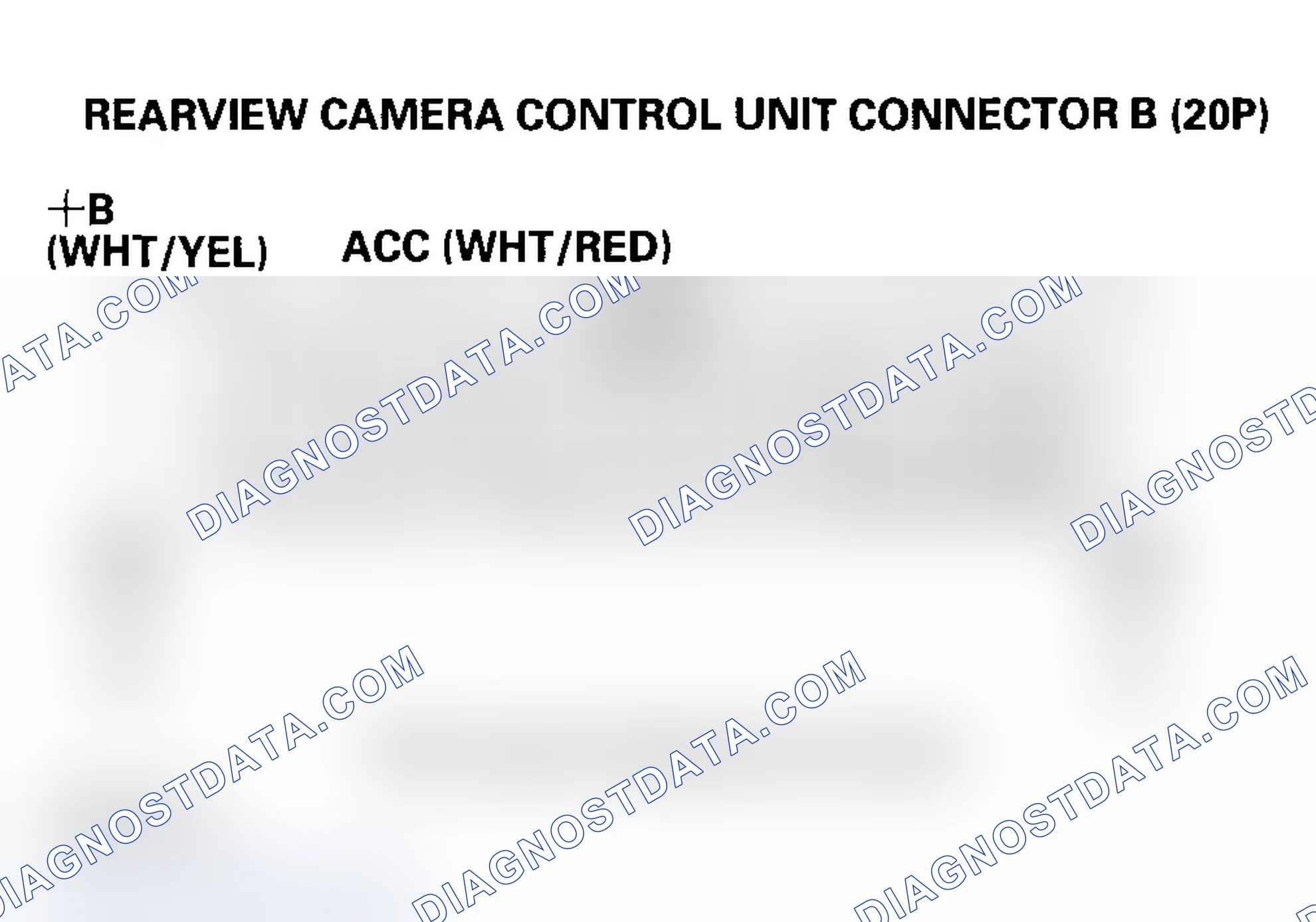 Scheme 48: No Rearview Camera Picture Is Displayed Or Screen Goes Black In Reverse