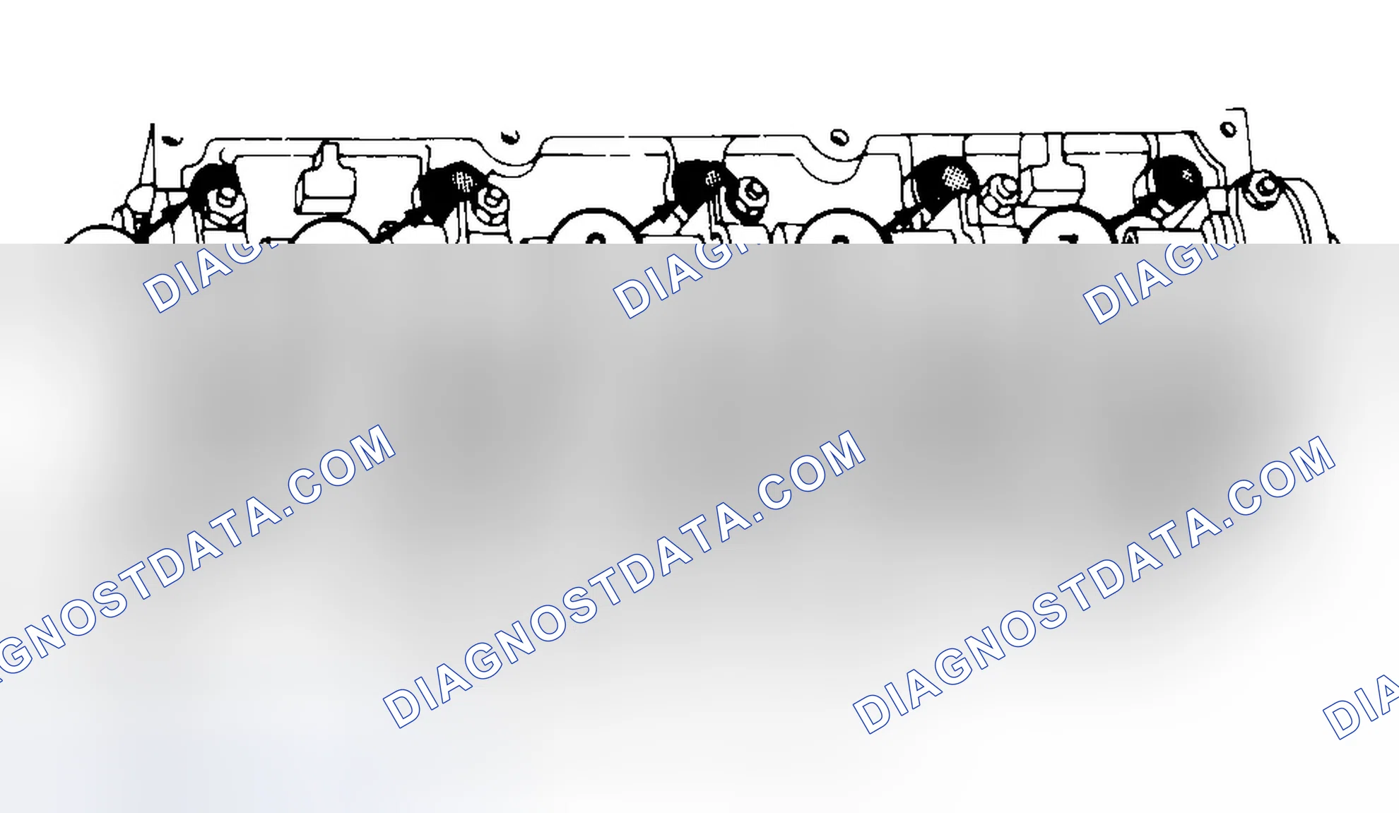 Scheme 7: Typical Cylinder Head Tightening or Loosening Sequence