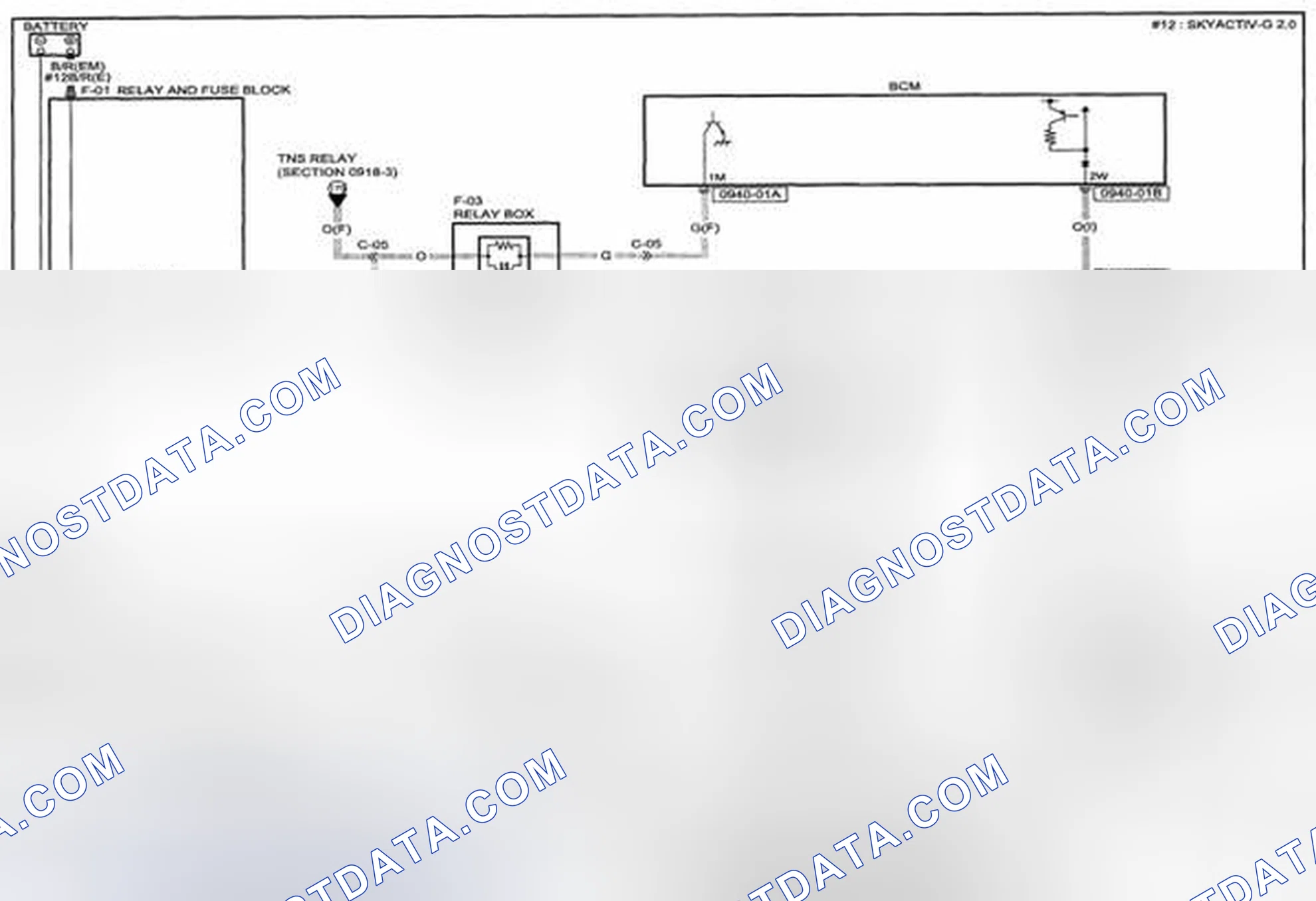Scheme 302: Fog Light Wiring Diagram - 0918-4 (1 Of 2)