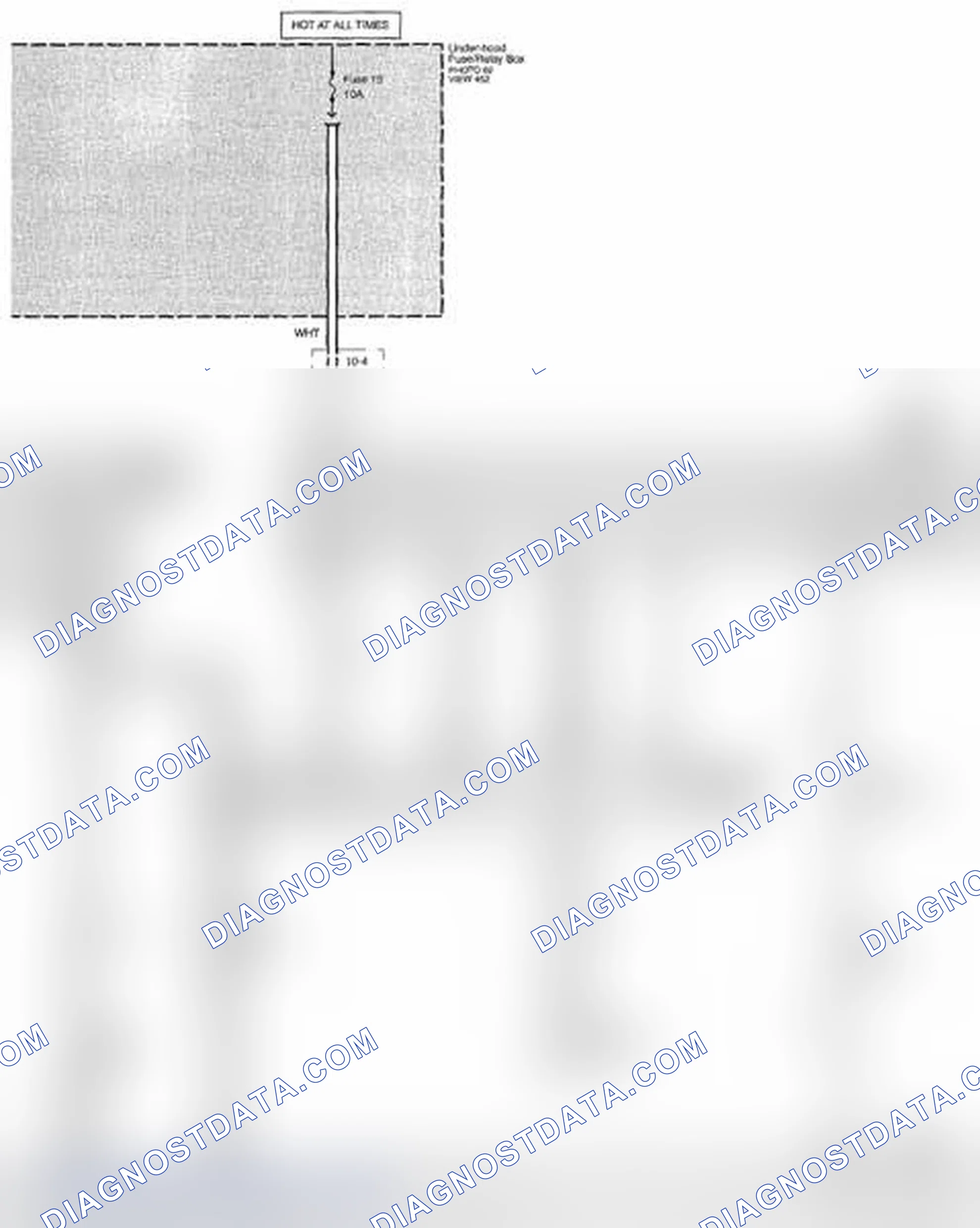 Scheme 293: Immobilizer System Circuit Diagram - Without Keyless Access (Page 132-1)