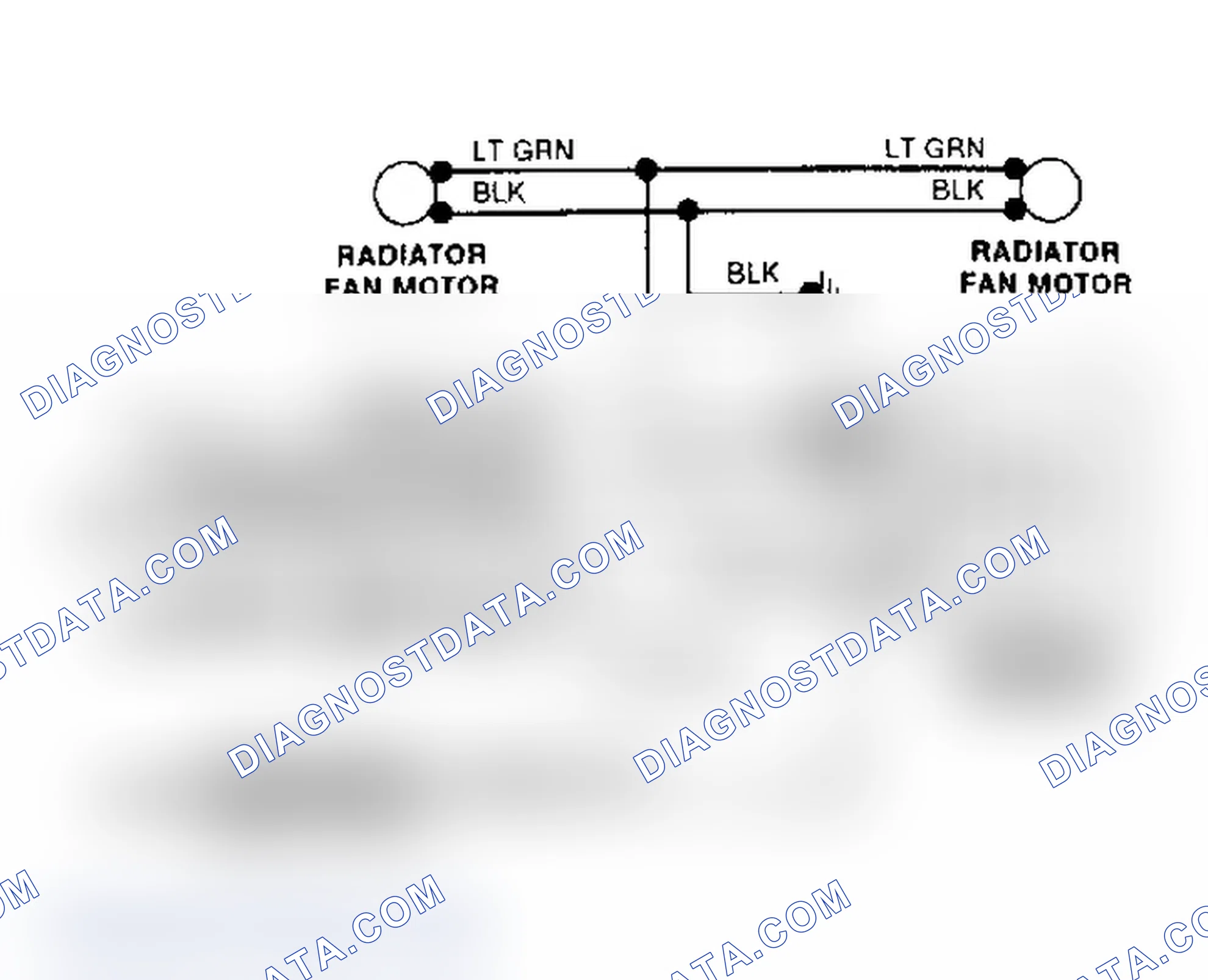 Scheme 9: Electric Cooling Fan Schematic (Dynasty, Fifth Avenue, Imperial & New Yorker - 3.0L, 3.3L & 3.8L)