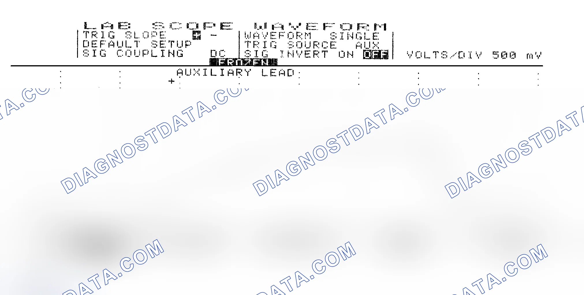 Scheme 14: Single Injector w/Excessive Current Flow - Current Pattern