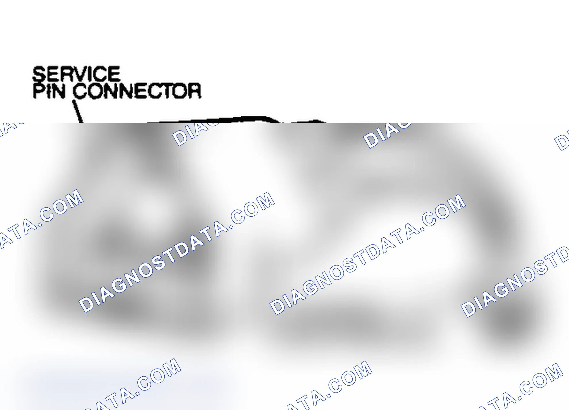 Scheme 71: Service Pin Connector (Jumper Wire)