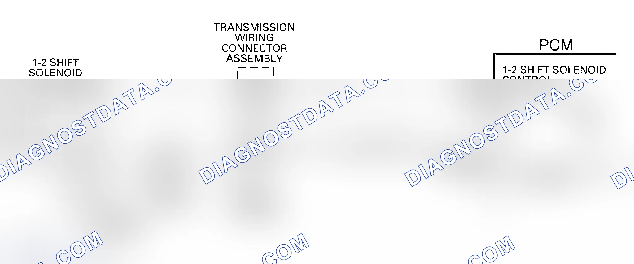 Scheme 206: DTC 82 Schematic (4L60-E) 1-2 Shift Solenoid Circuit Fault