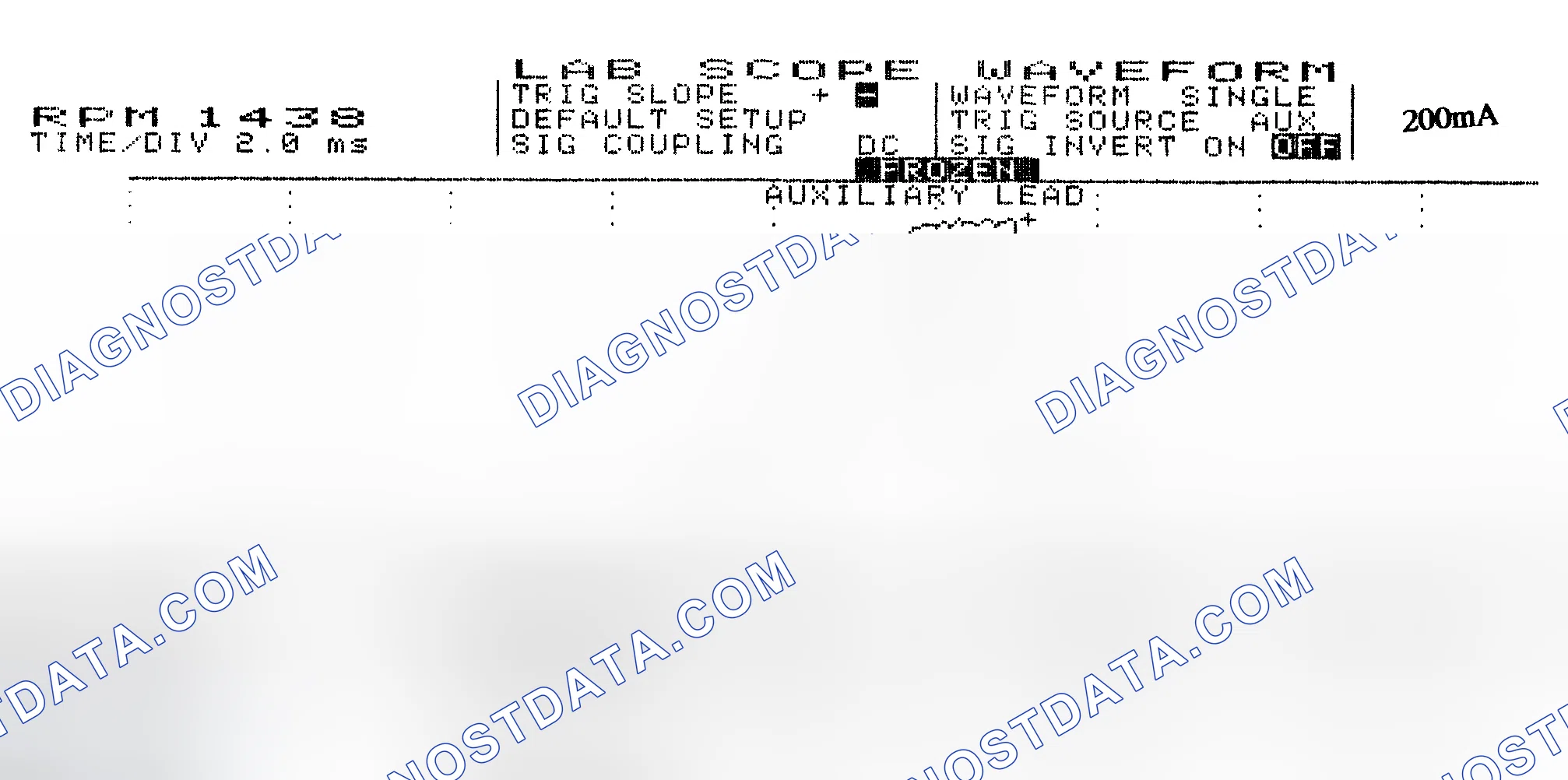 Scheme 15: Single Injector w/Normal Current Flow - Current Pattern