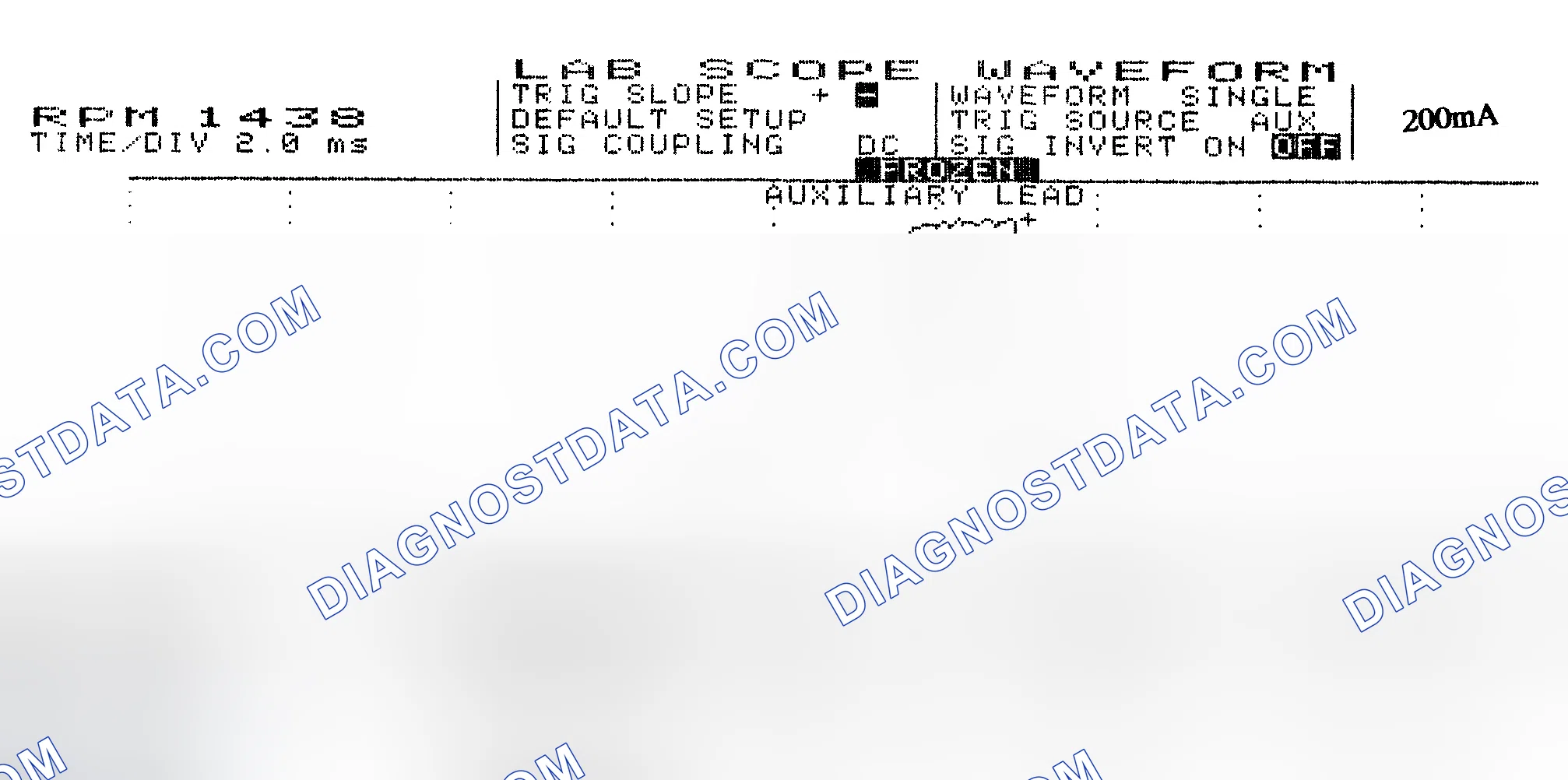 Scheme 15: Single Injector w/Normal Current Flow - Current Pattern
