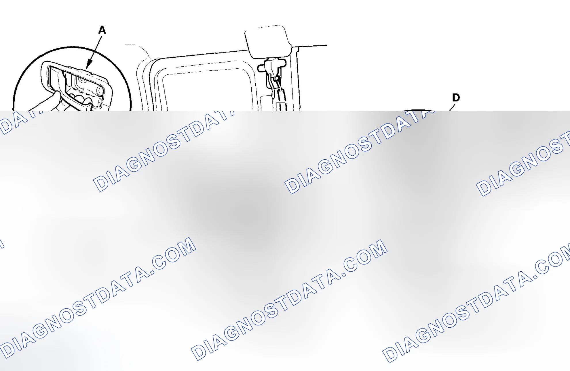 Scheme 56: Rear Door Unlock Synchronization Adjustment