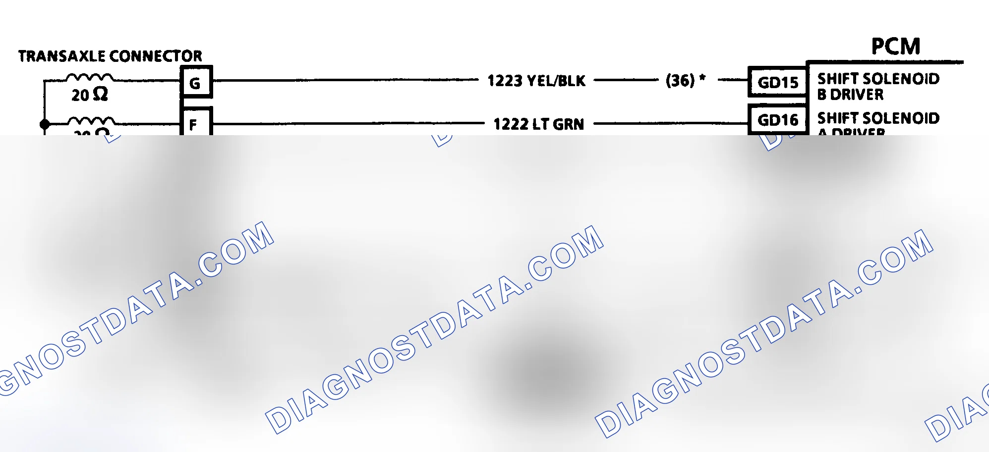 Scheme 189: CHART C-8A, TORQUE CONVERTER CLUTCH FUNCTIONAL CHECK - 1992 3.8L PFI (VIN L & 1)