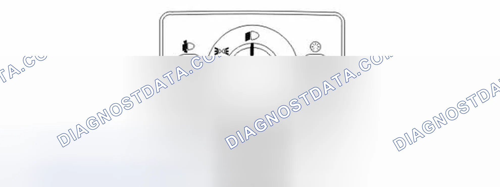 Scheme 342: SWITCH FOR UNLOCKING THE FUEL TANK FILLER COVER