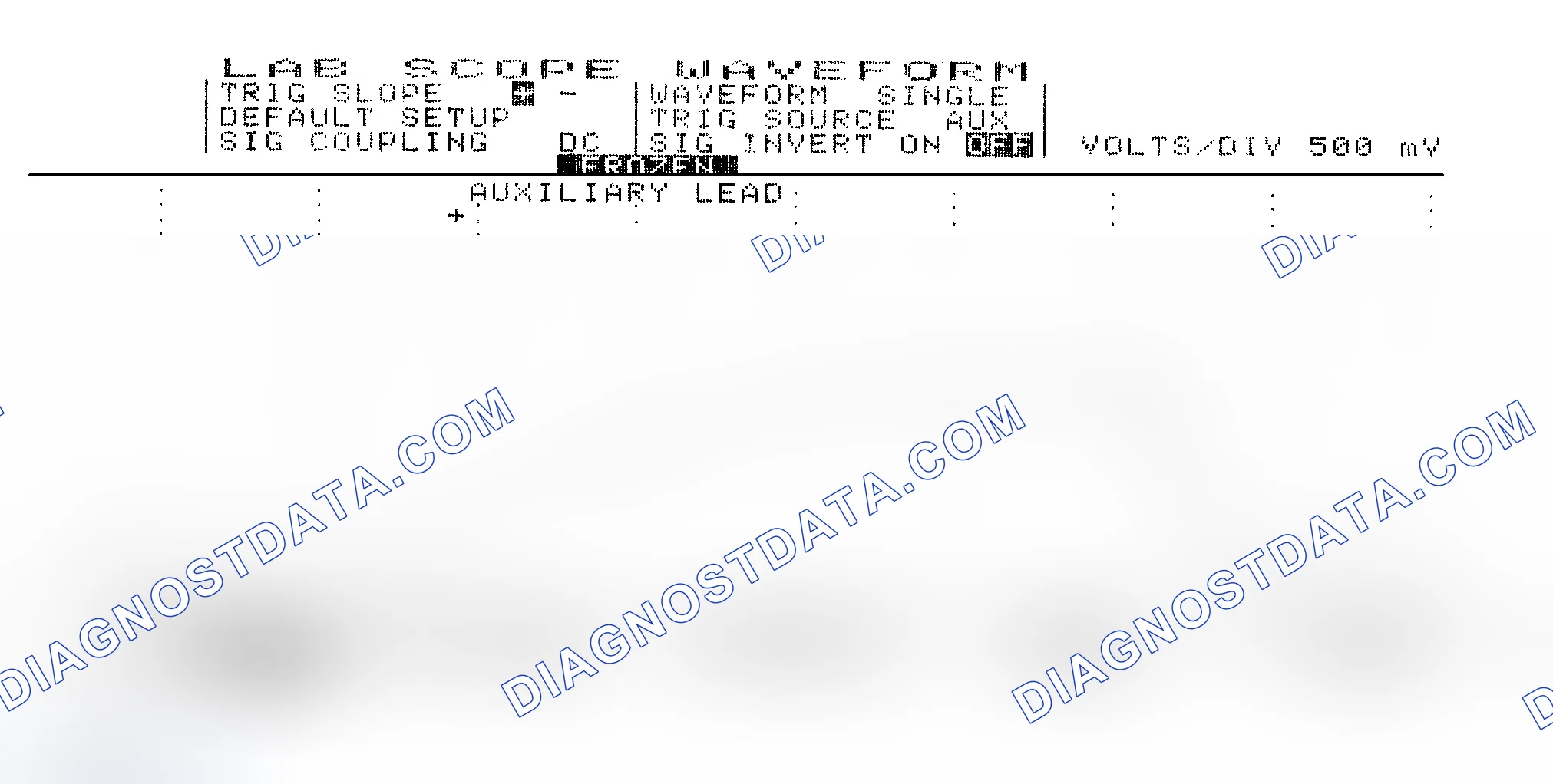 Scheme 14: Single Injector w/Excessive Current Flow - Current Pattern