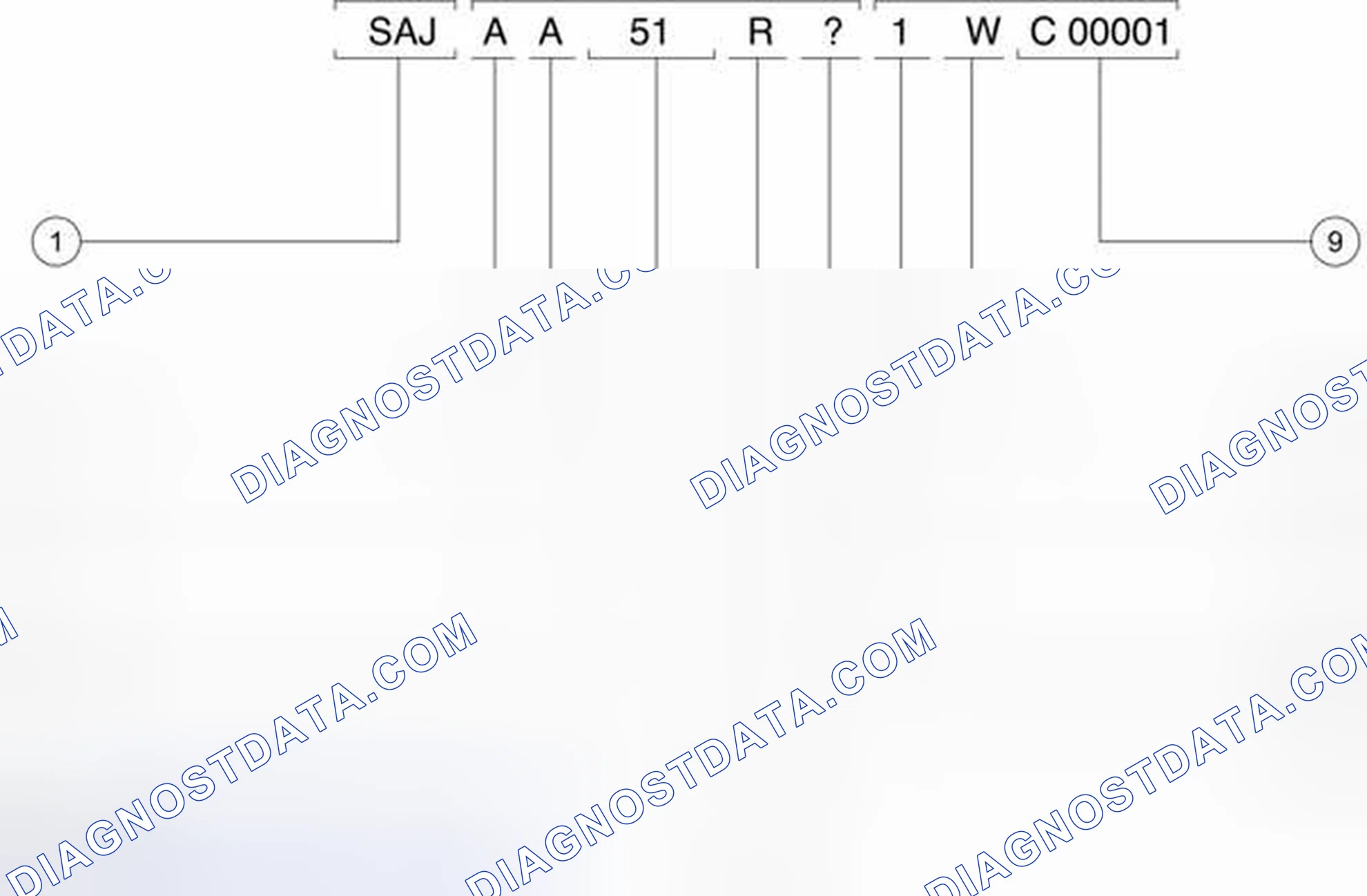 Scheme 5: Vehicle Identification Number (Example)