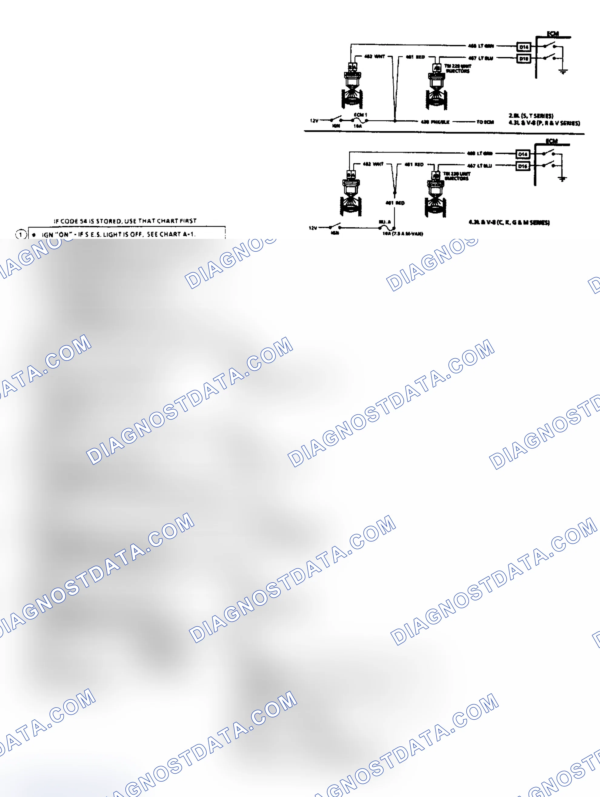 Scheme 32: Chart A3 Cranks, But Will Not Run (All Except 2.5L)