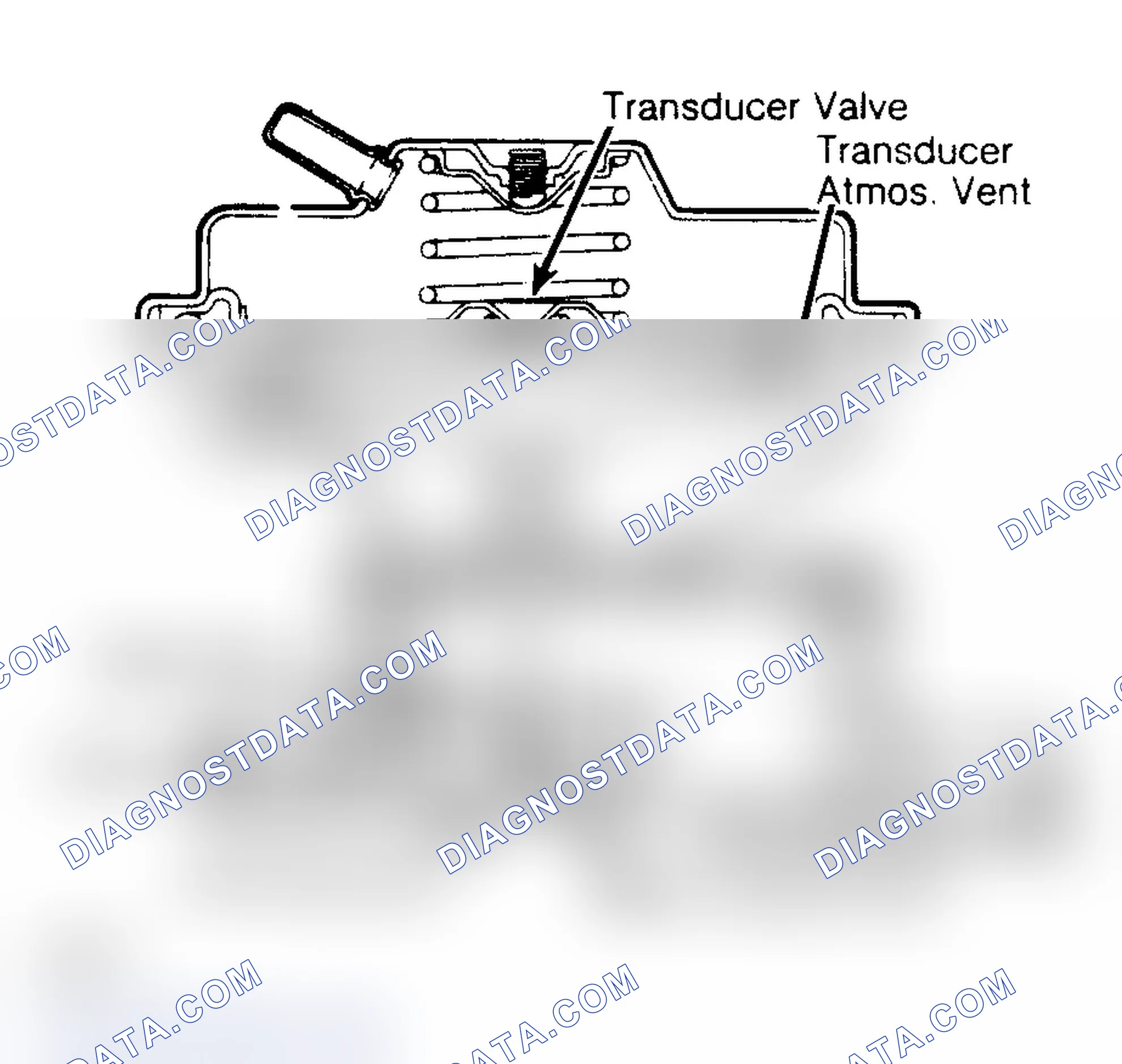 Scheme 50: Integral Backpressure Transducer & EGR Valve Valve cannot be opened by vacuum, until bleed hole is closed by exhaust backpressure.