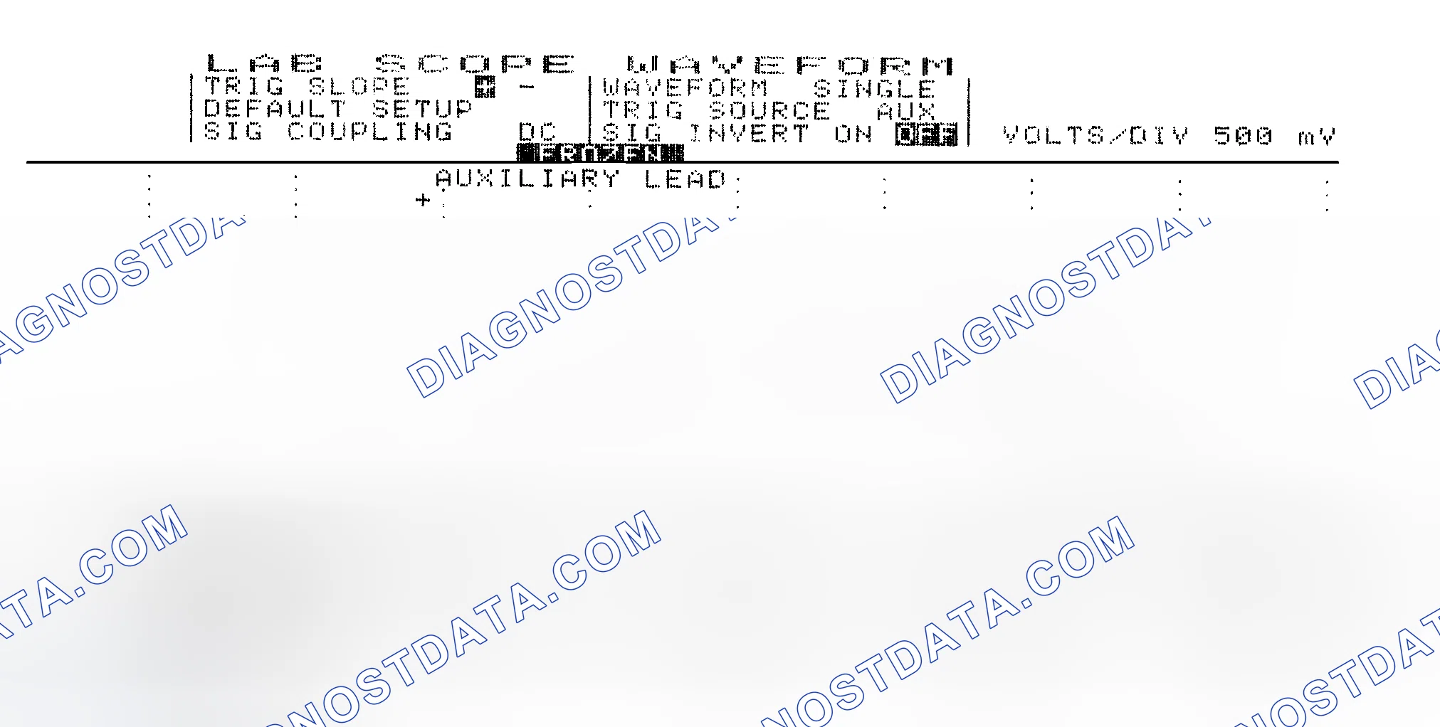 Scheme 14: Single Injector w/Excessive Current Flow - Current Pattern