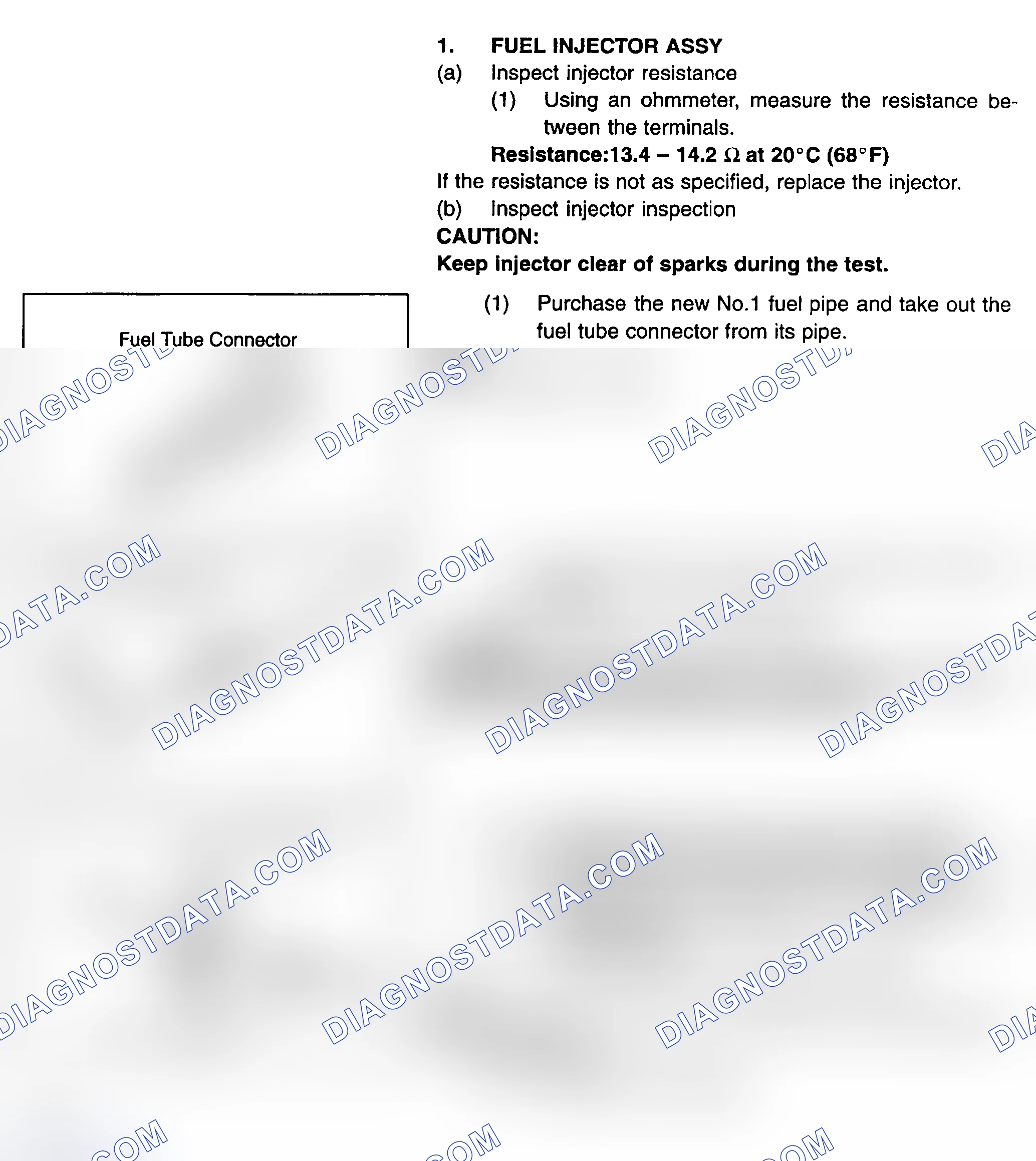 Scheme 623: Fuel Injectors (Camry - Up To Jan. 2003 Production)