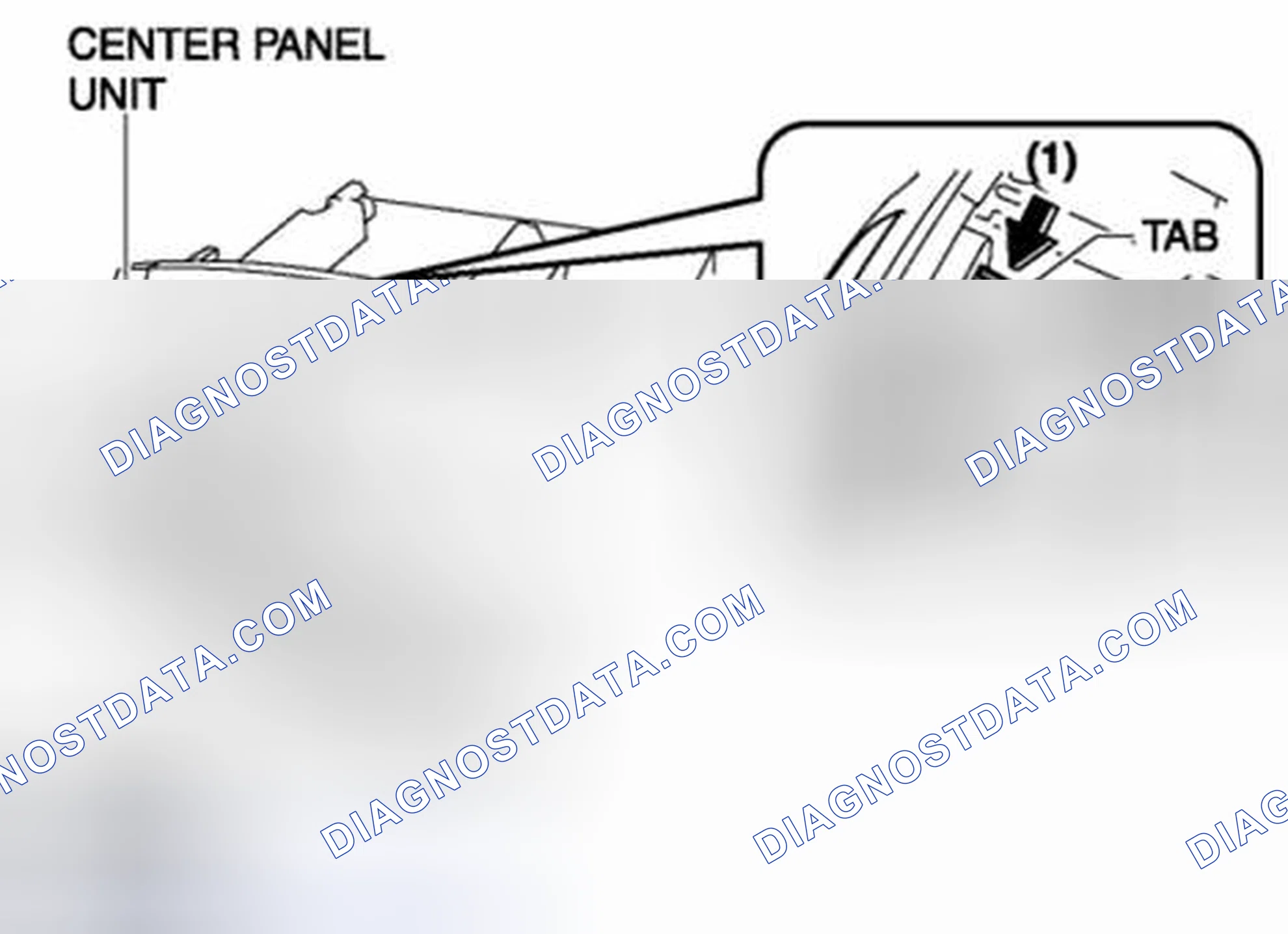 Scheme 55: HAZARD WARNING SWITCH REMOVAL/INSTALLATION