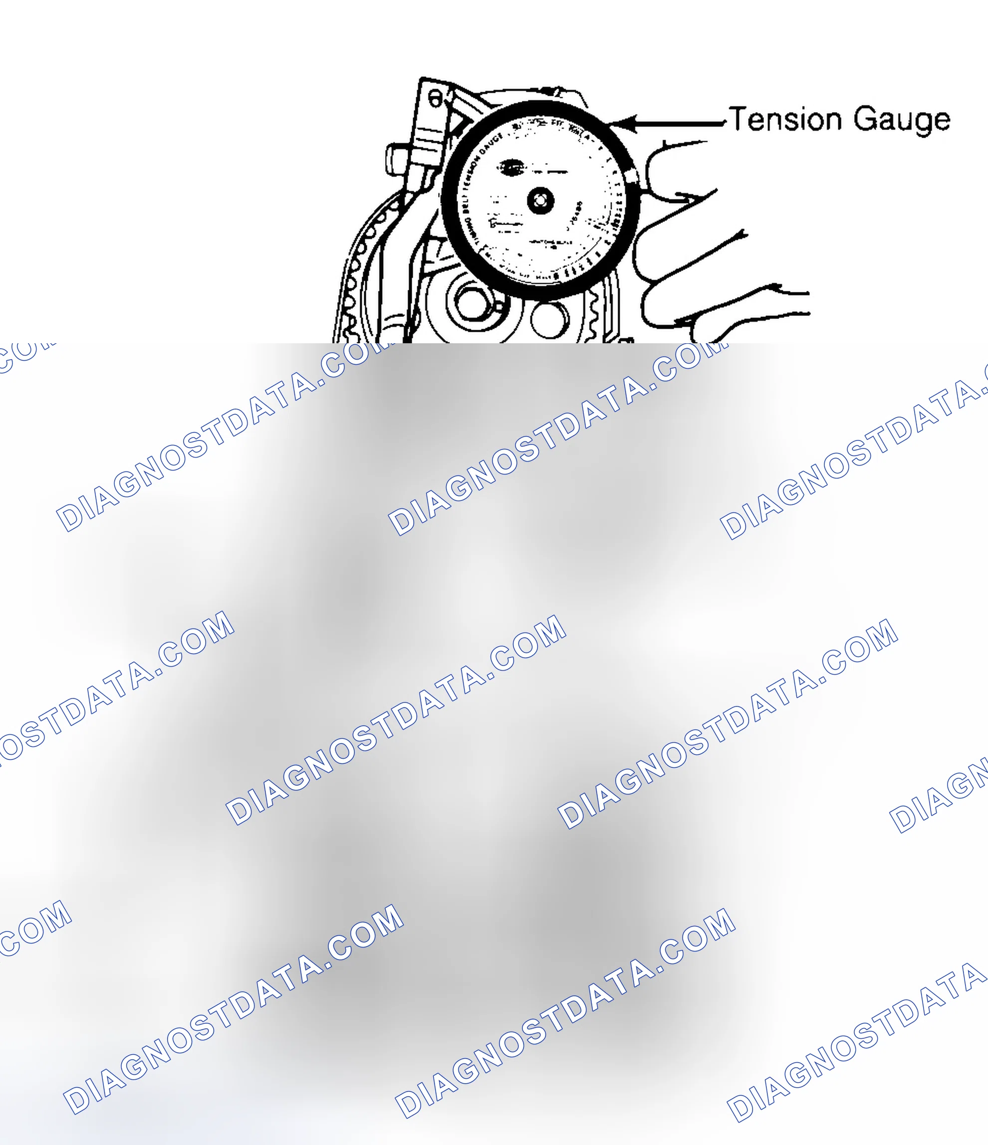 Scheme 3: Adjusting Typical Timing Belt Tension