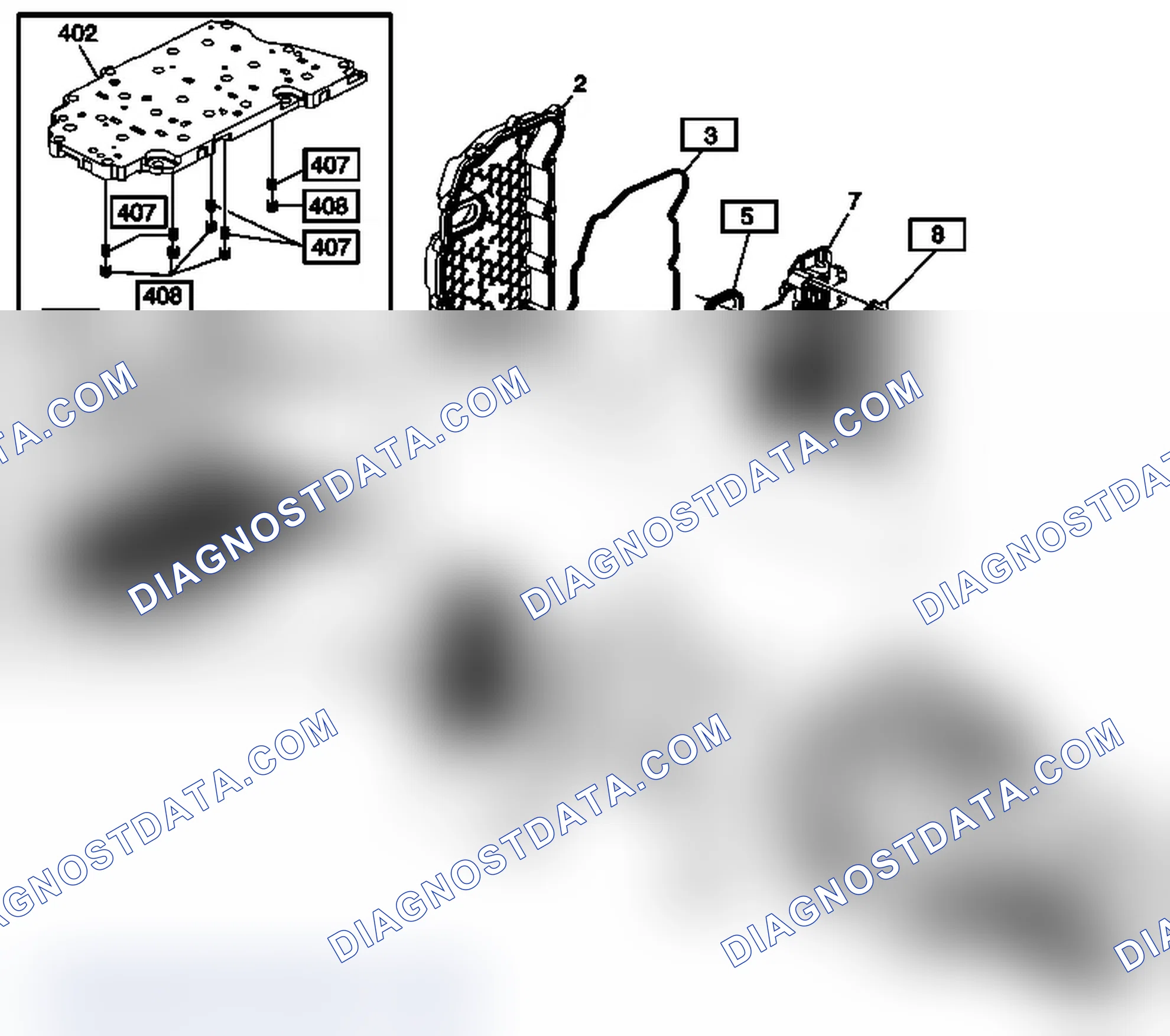 Scheme 130: Control Valve Body Kit (Gen 2) 24260702