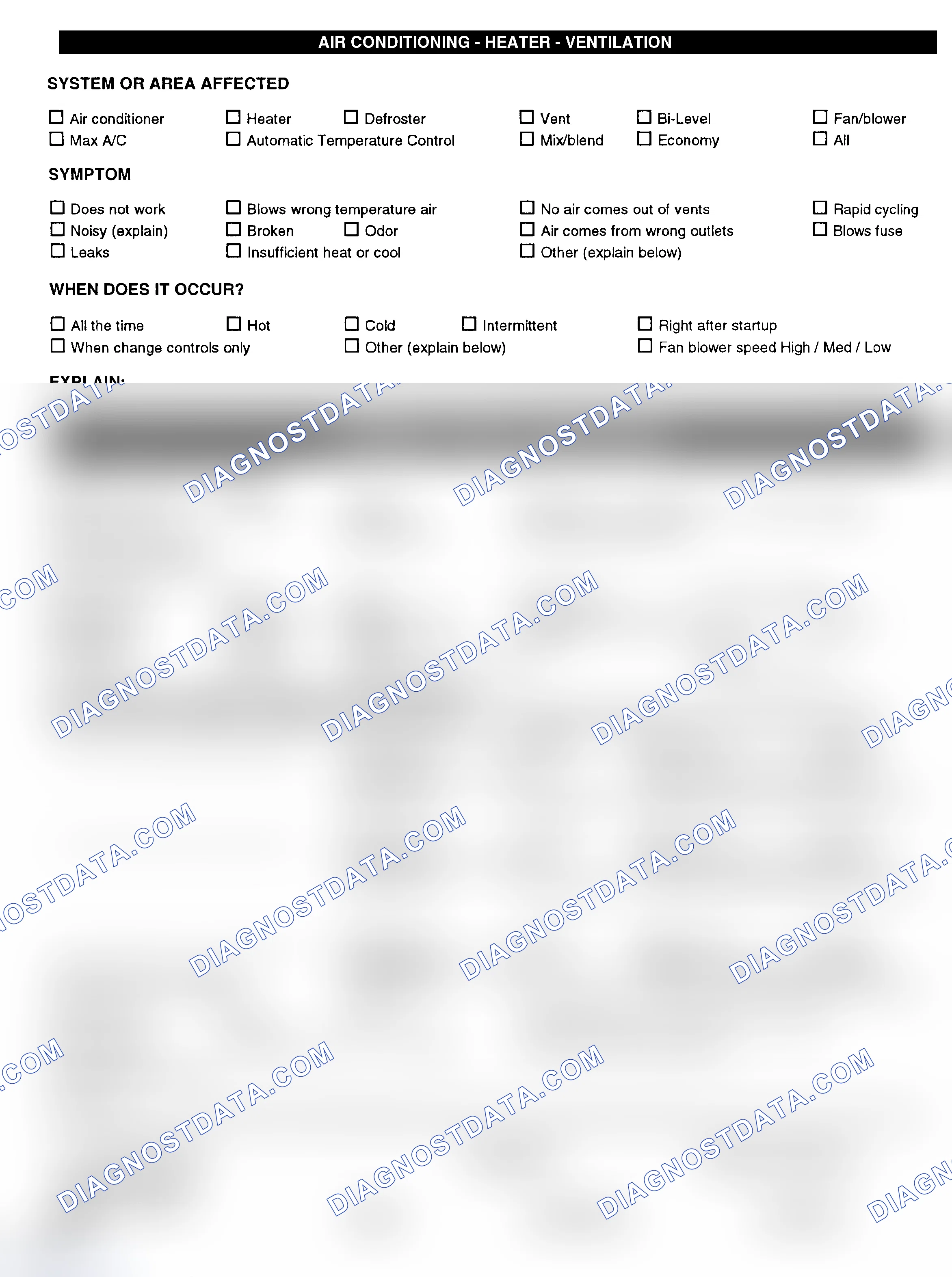 Scheme 4: Symptom Check List - Page 3