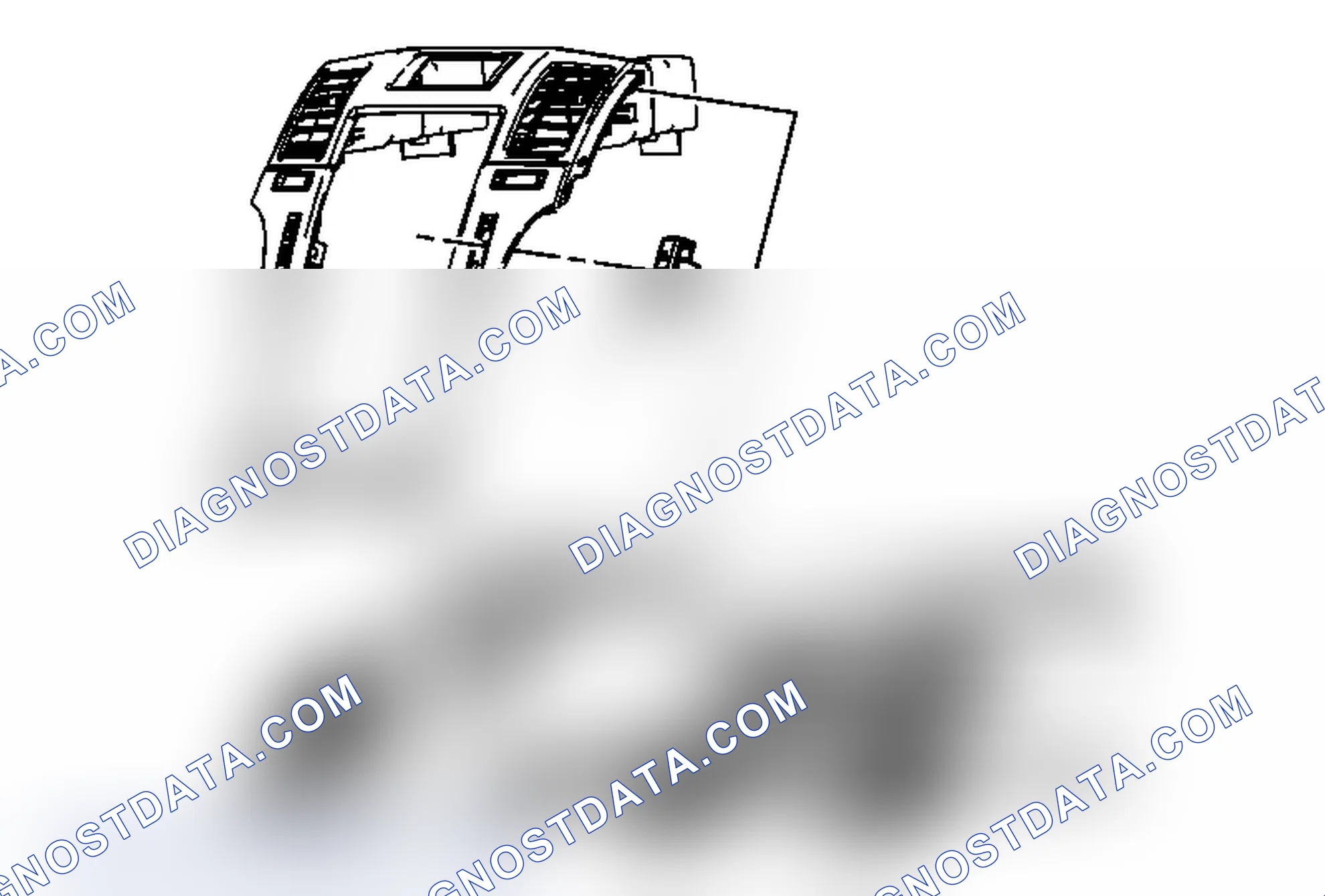 Scheme 9: Rear Object Alarm Module Switch Replacement (Escalade)