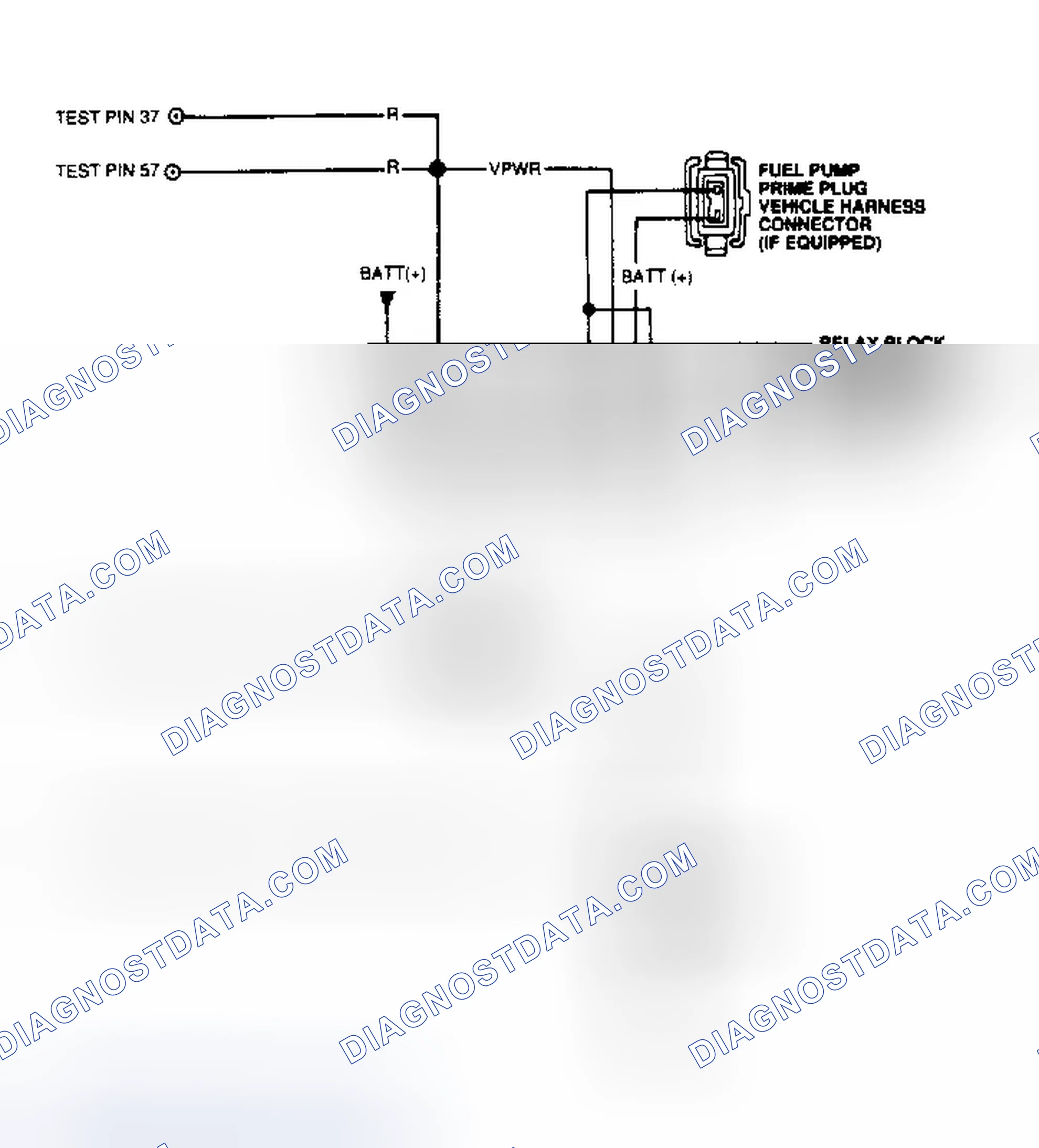 Scheme 59: Fuel Pump Monitor Ckt. Diagram (Crown Victoria, Grand Marquis & Town Car)