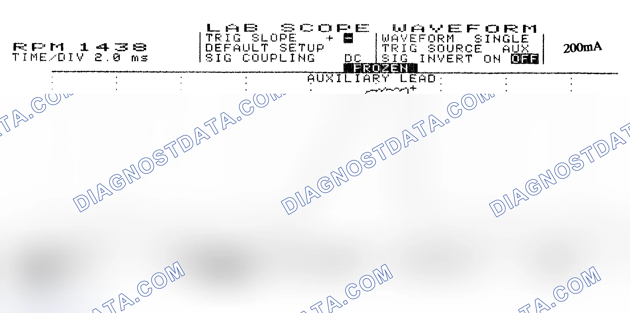 Scheme 15: Single Injector w/Normal Current Flow - Current Pattern