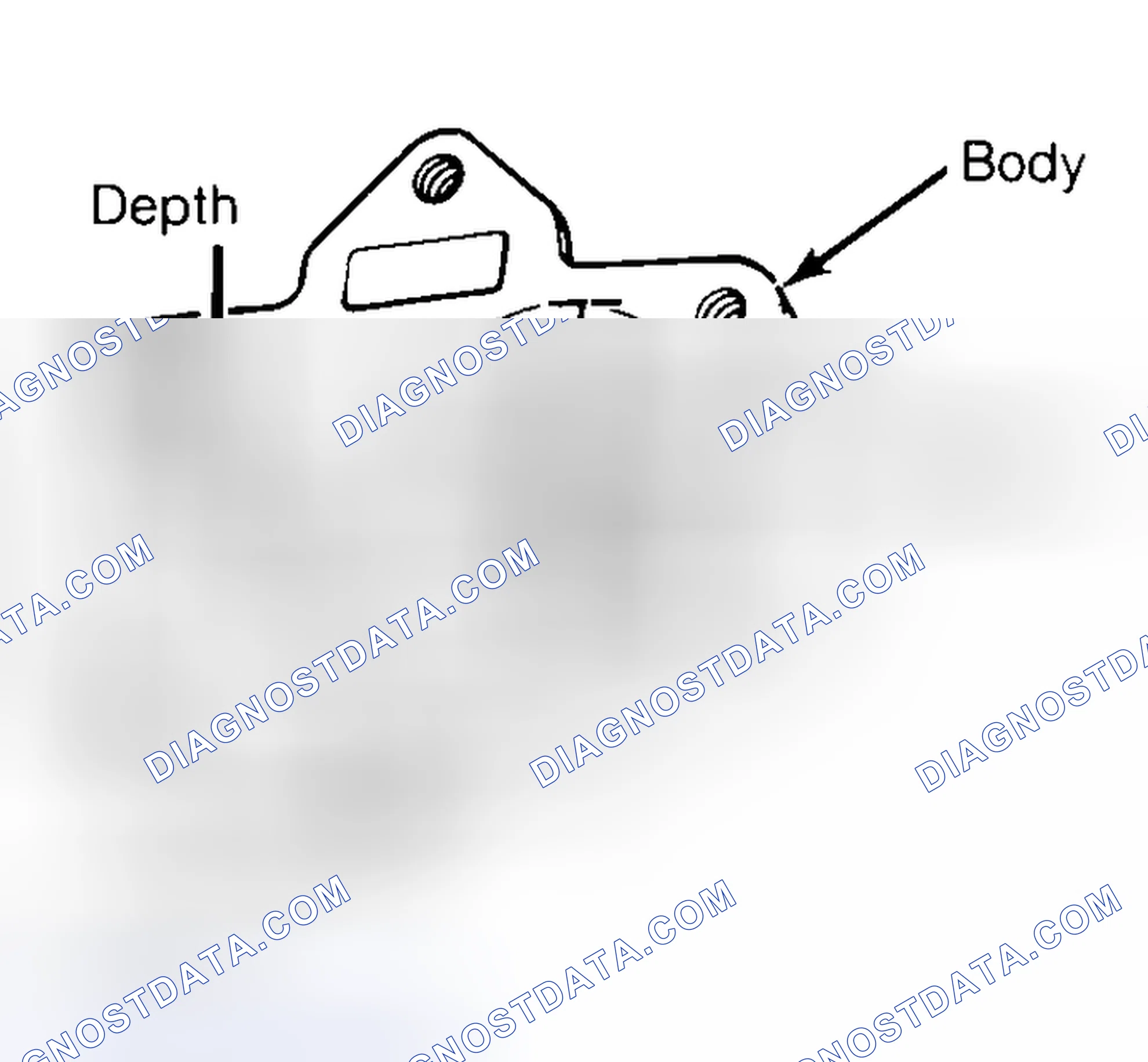 Scheme 35: Measuring Oil Pump Gear Cavity