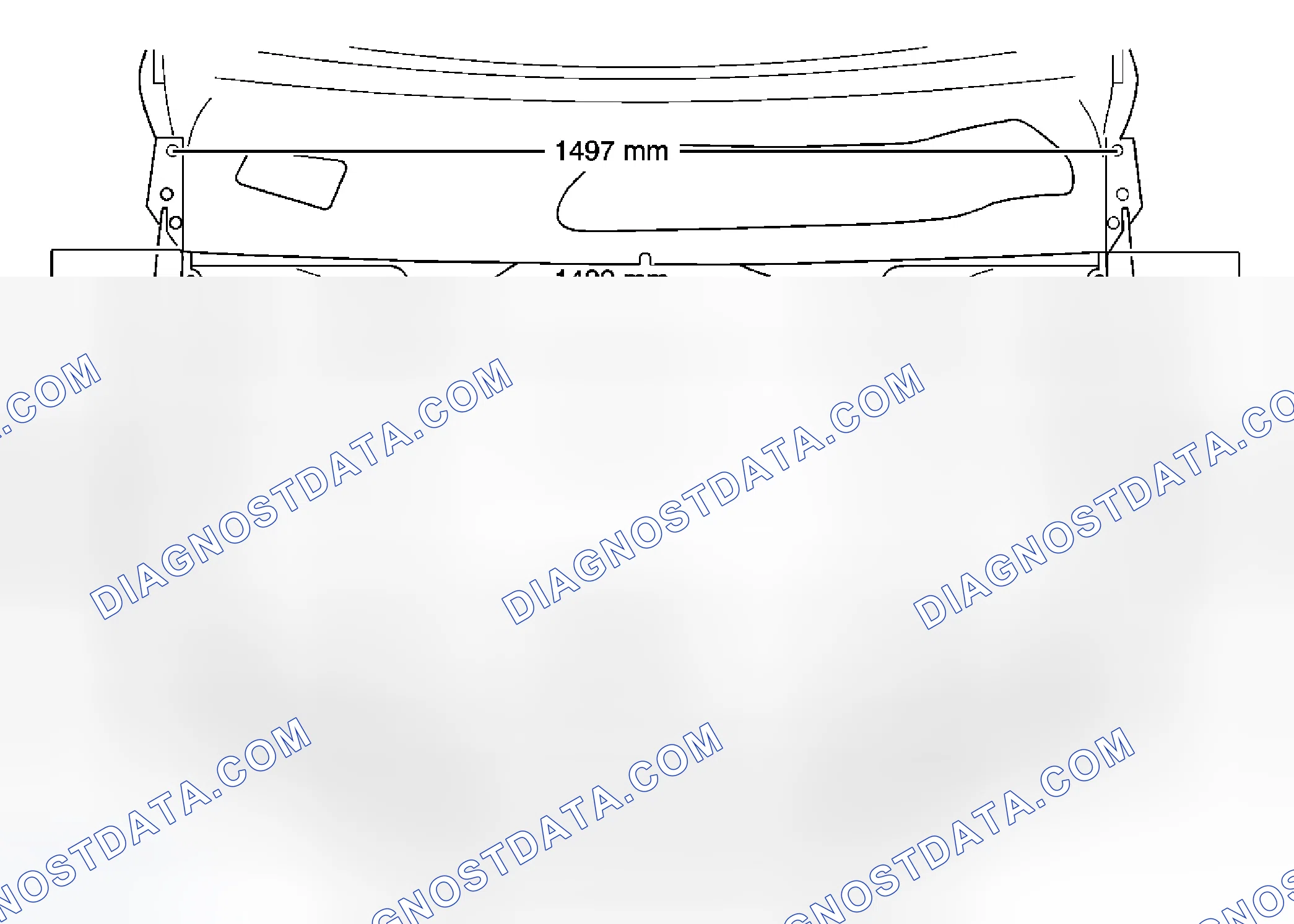 Scheme 12: Engine Compartment Horizontal